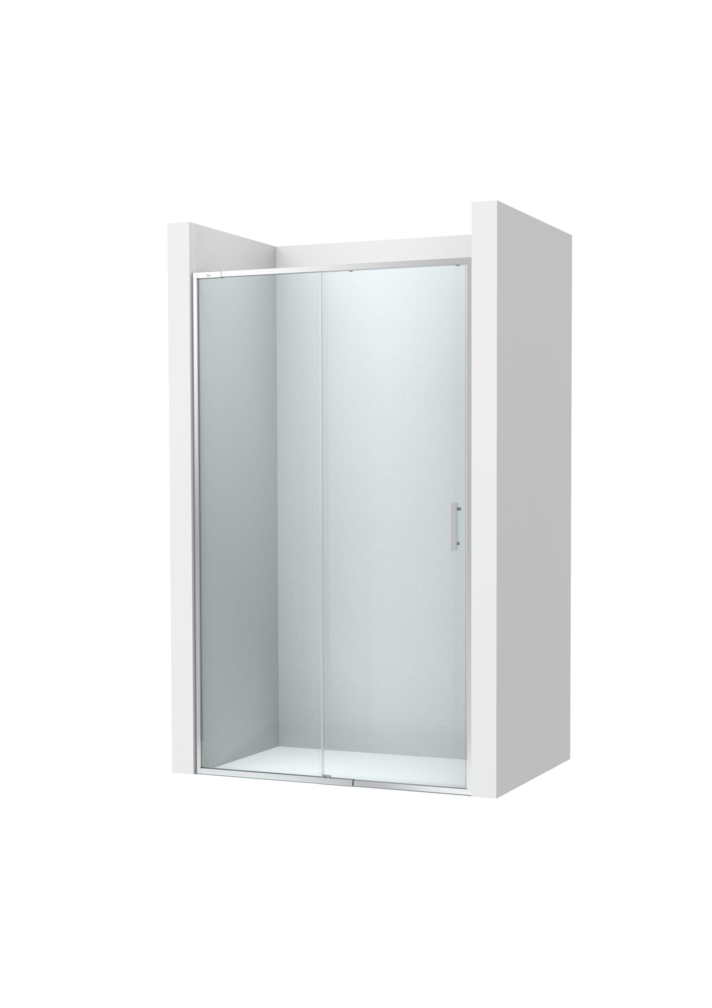 MAMPARA DE DUCHA FRONTAL 100cm VICTORIA PLUS PLATA - 3