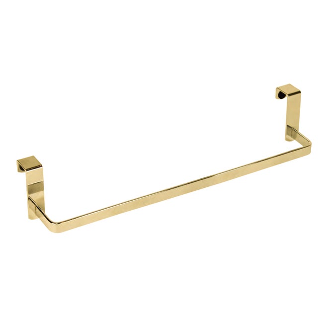 TOALLERO DE MUEBLE RONDO ORO CEPILLADO