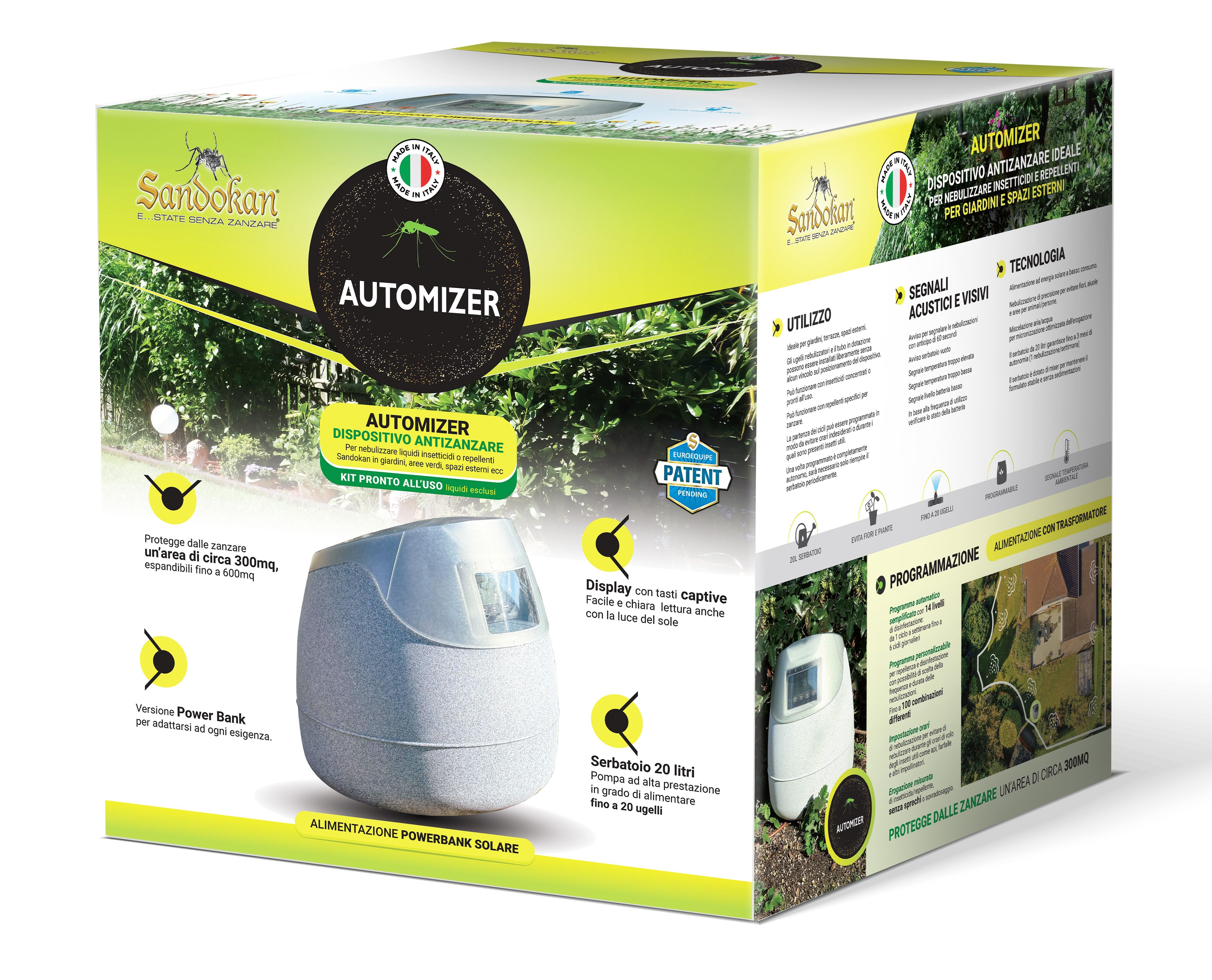 Atomizzatore a batteria SANDOKAN Automizer 20 L, batteria inclusa - 5