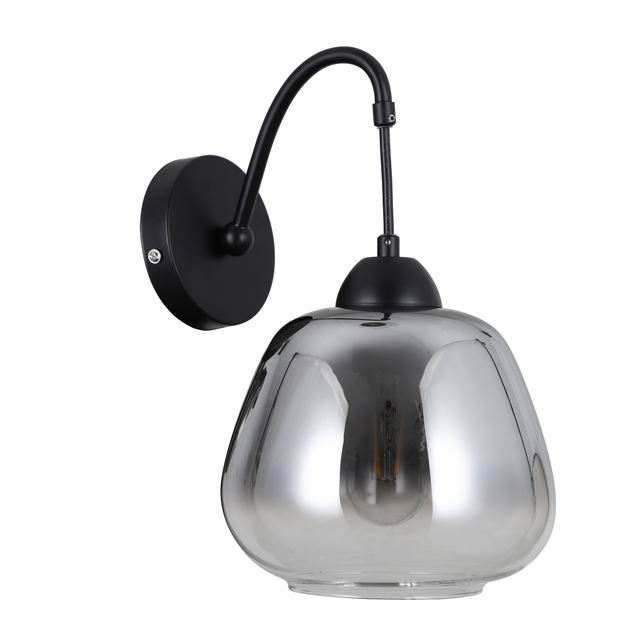 Kinkiet Felis czarny E27 Italux