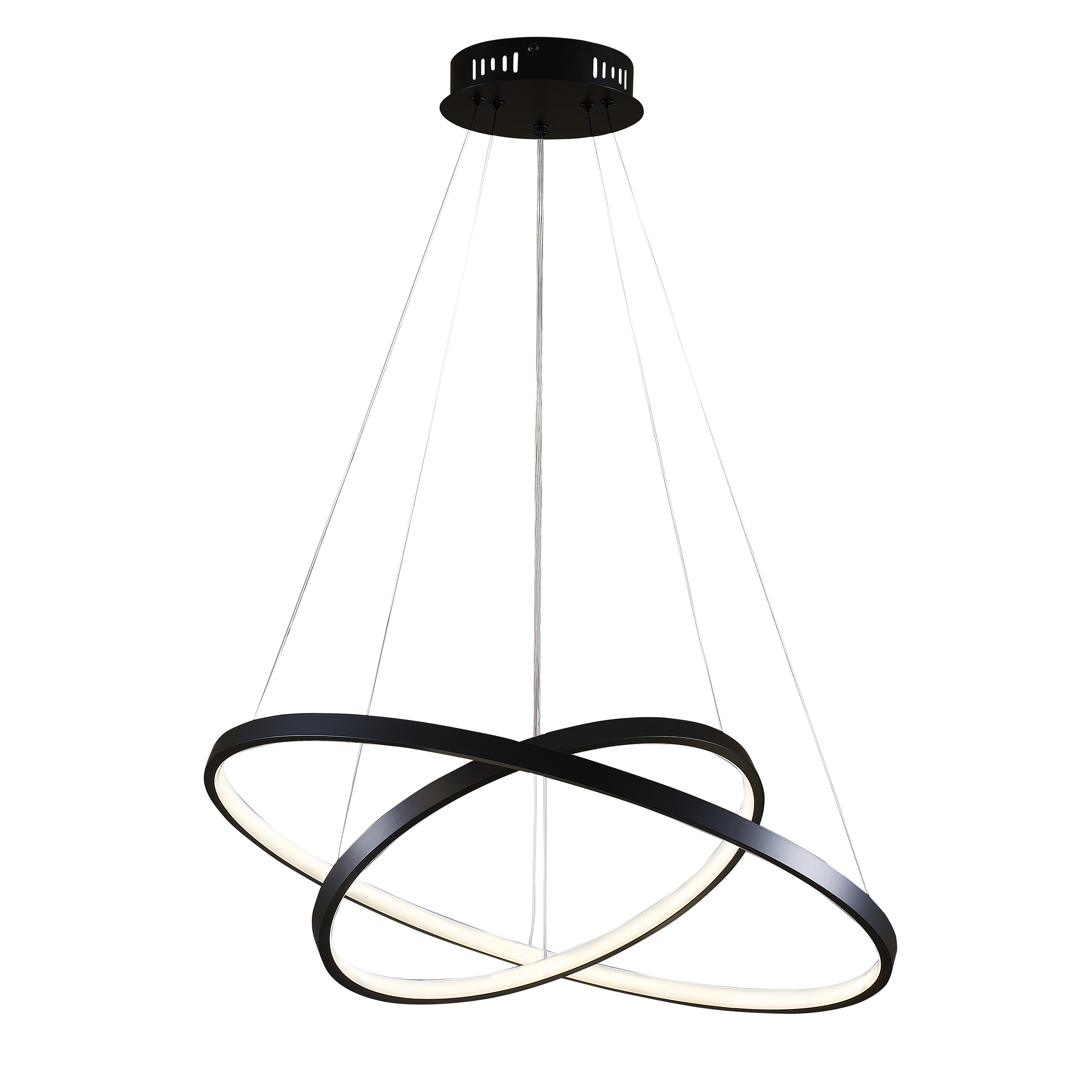 Lampa wisząca Lea czarna 5200 lm LED Sanico - 9