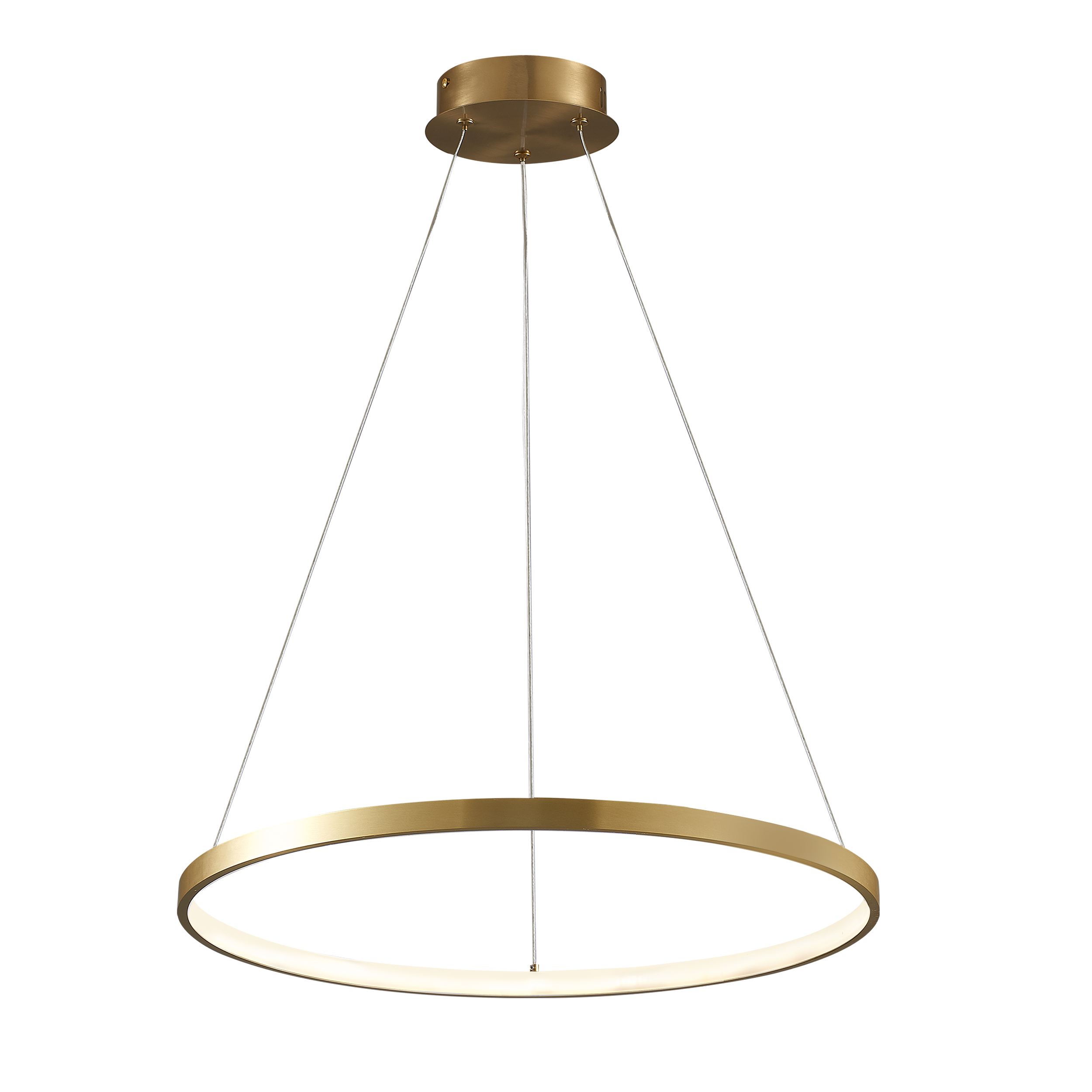 Lampa wisząca Lea złota 1600 lm LED Sanico - 8