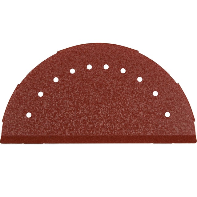 Closoir faitière tuile acier rouge l.0.1 x L.0.23 m, ep.5 mm