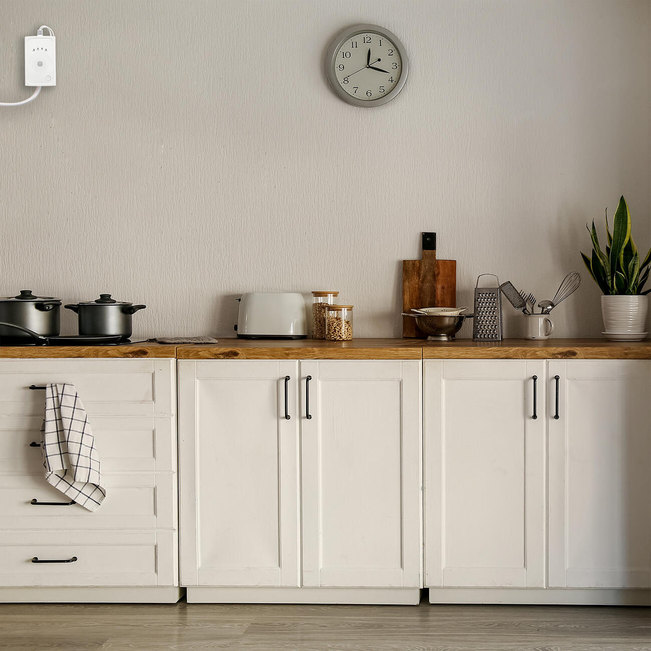 Rilevatore di gas per gpl metano ISNATCH  c/cavo sensore 5 anni - 2