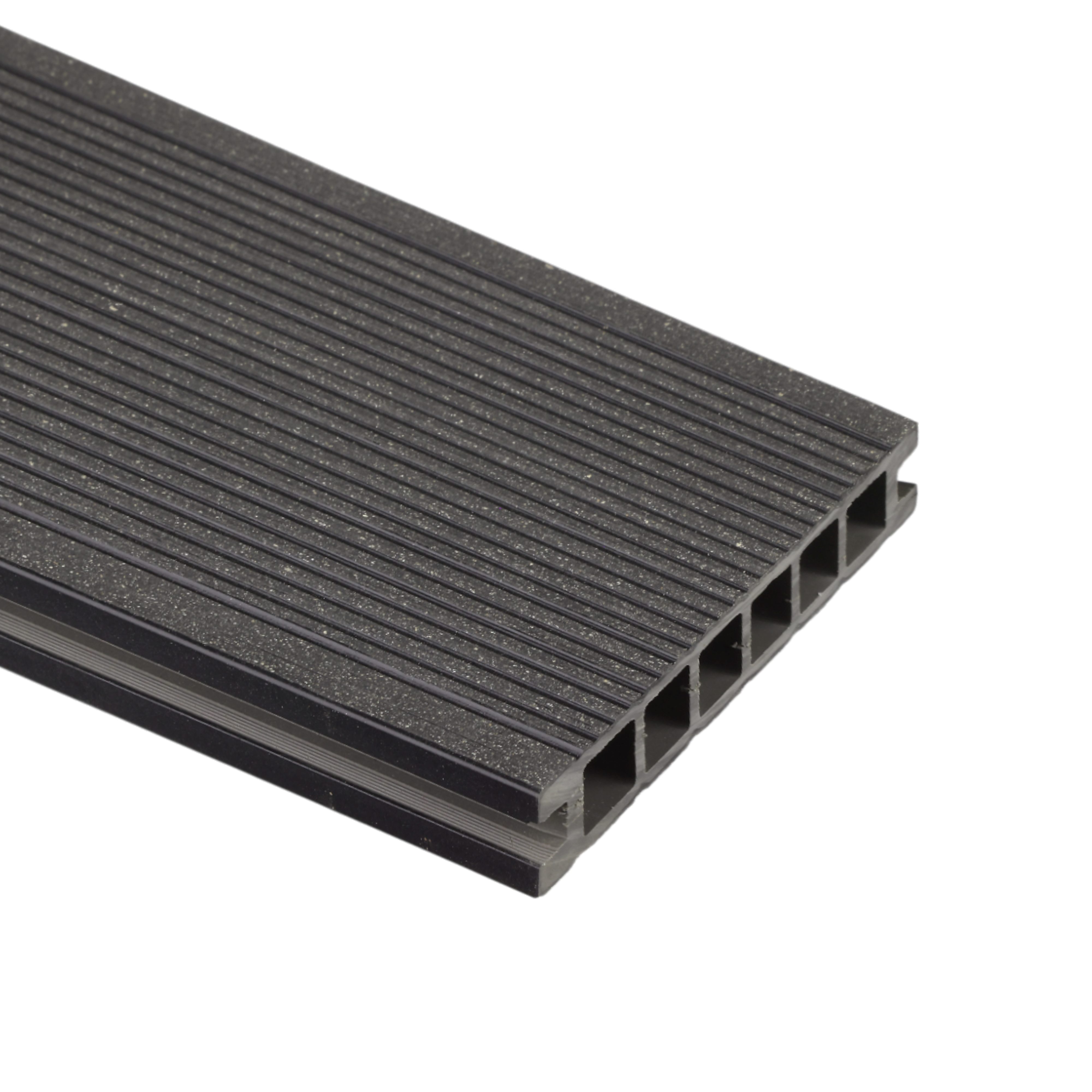 Deska tarasowa kompozytowa 14x220x2,2cm czarna Bergdeck