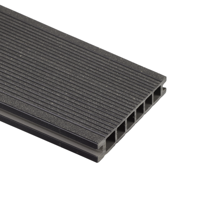Deska tarasowa kompozytowa 14x220x2,2cm czarna Bergdeck