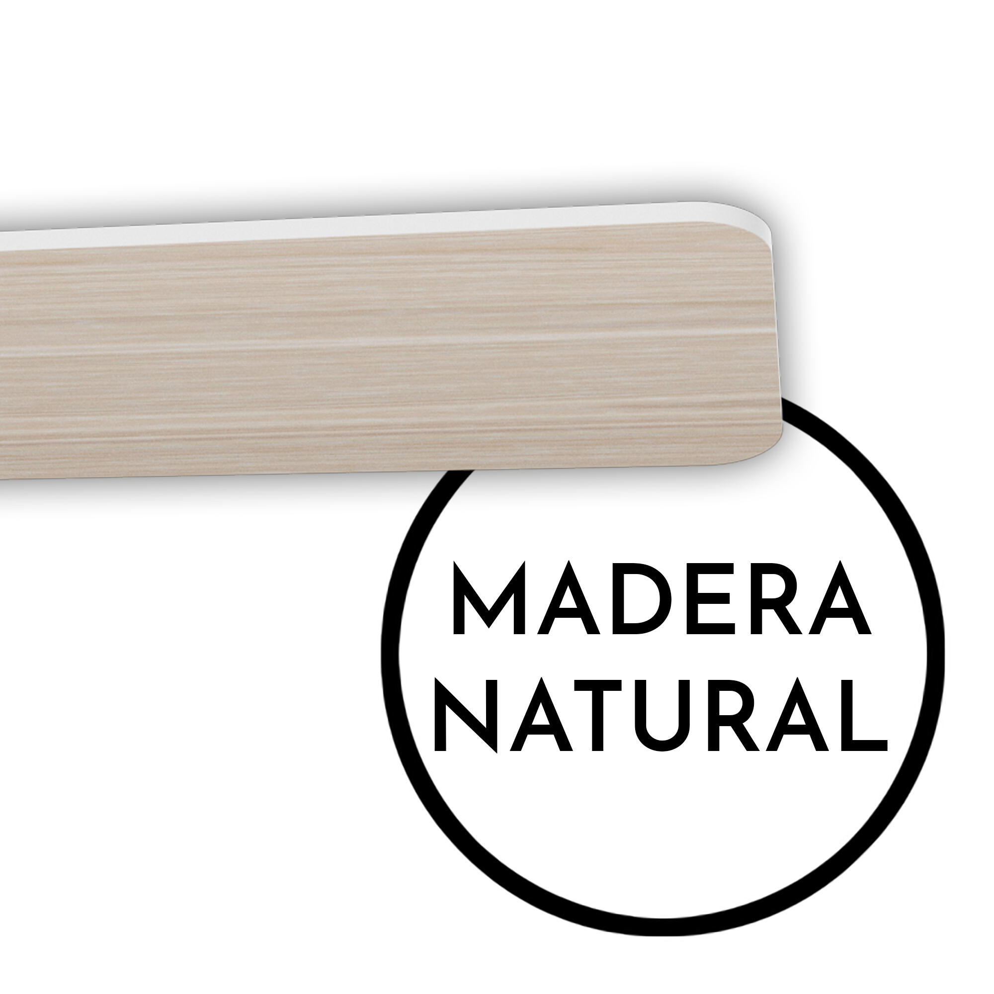 Ventilador de techo con luz silencioso DC Arte Confort Lorena blanco 122 cm - 9
