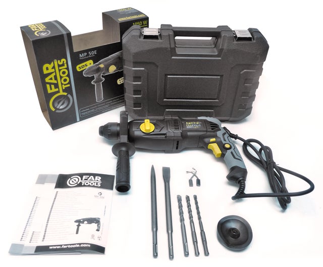 Marteau perforateur filaire SDS Plus 1050W - FARTOOLS - MP 50E
