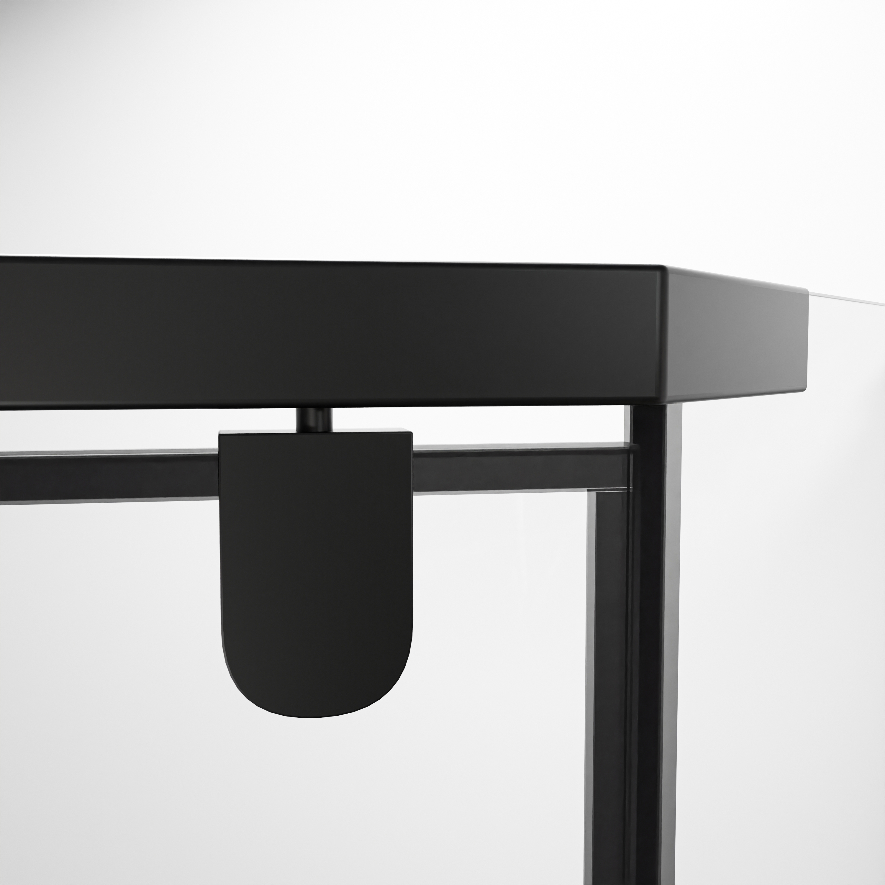 Kabina prysznicowa z brodzikiem Stella Black 90 x 90 x 210 Durasan - 9