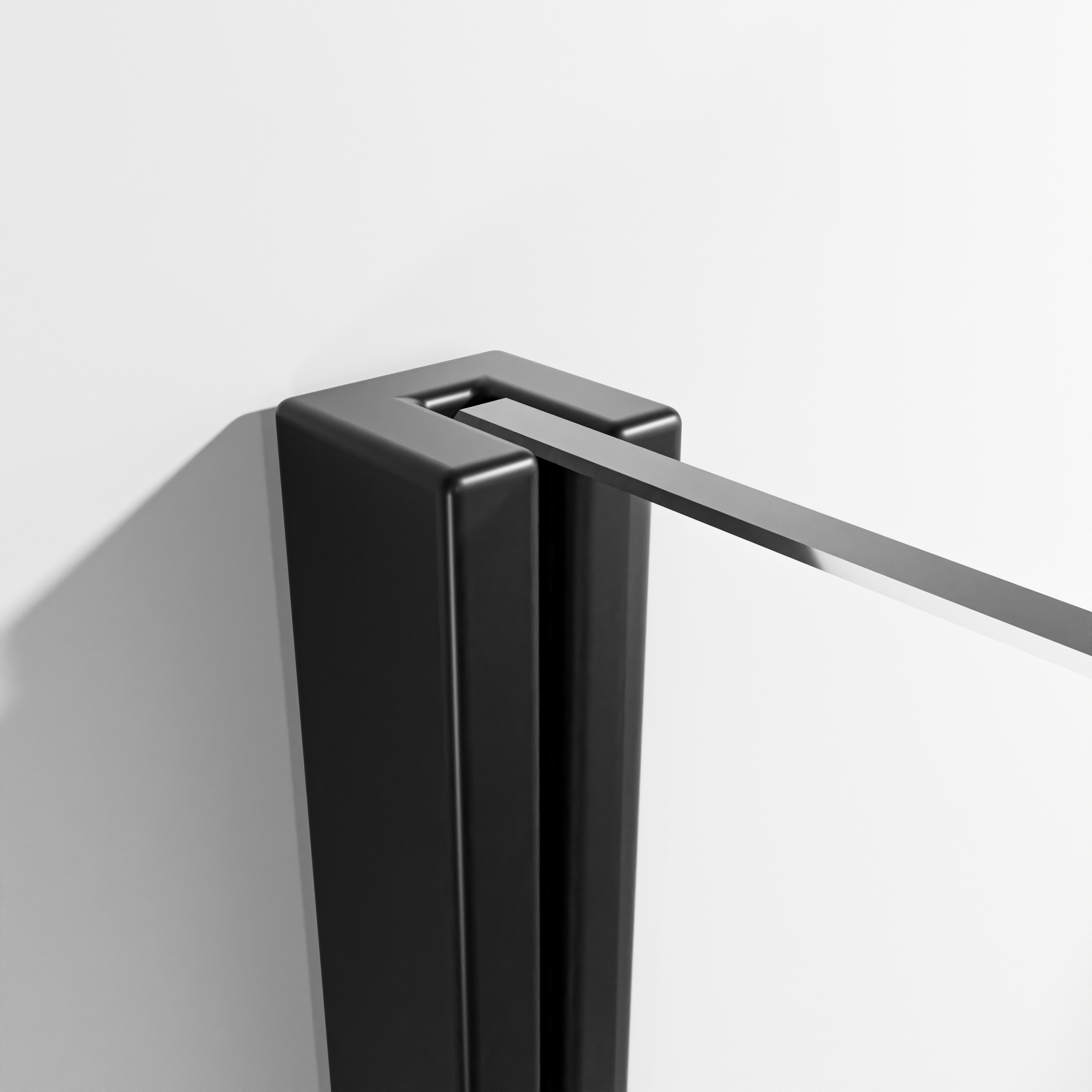 Kabina prysznicowa z brodzikiem Stella Black 90 x 90 x 210 Durasan - 8