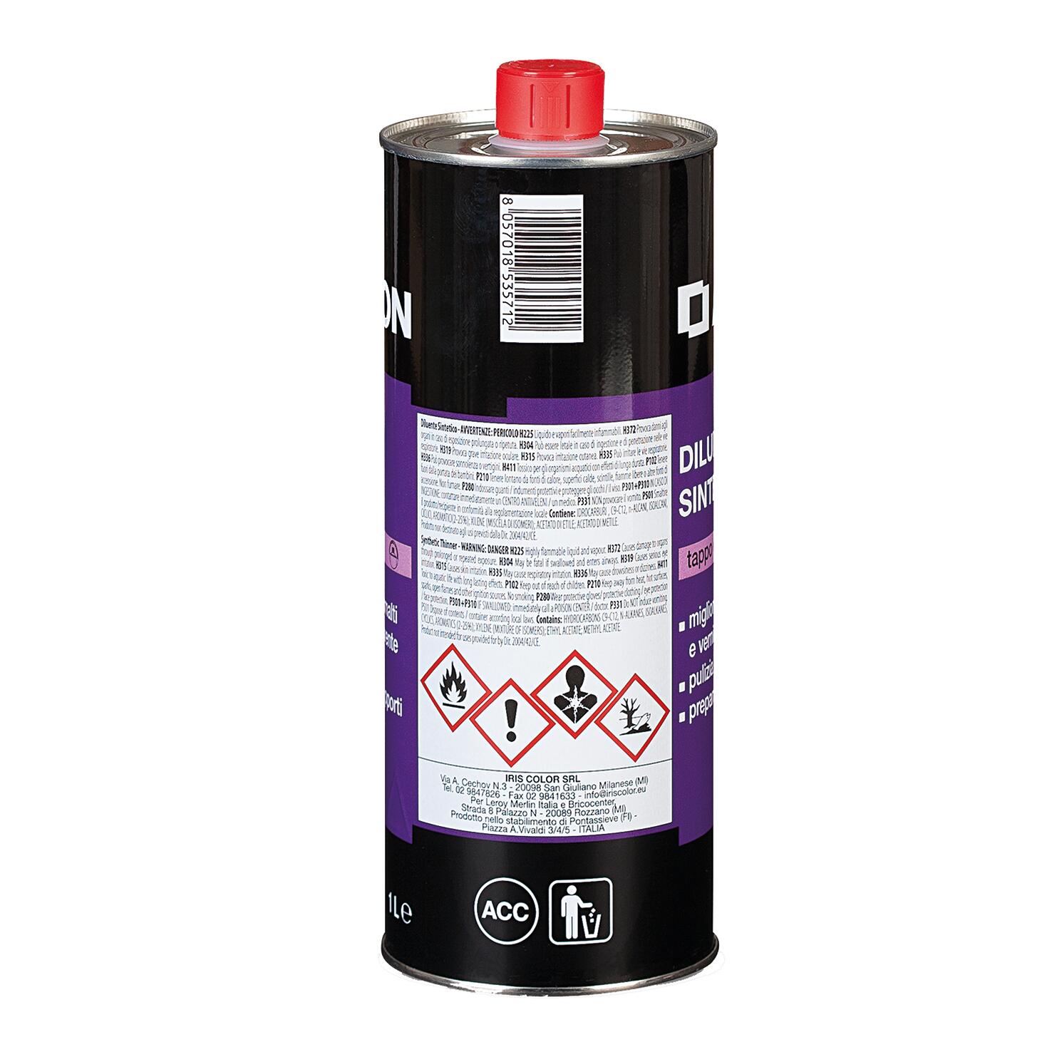 Solvente sintetico AXTON 1 L - 2