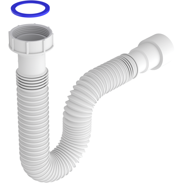 Tubo extensivel 1.1/2 40-50mm branco