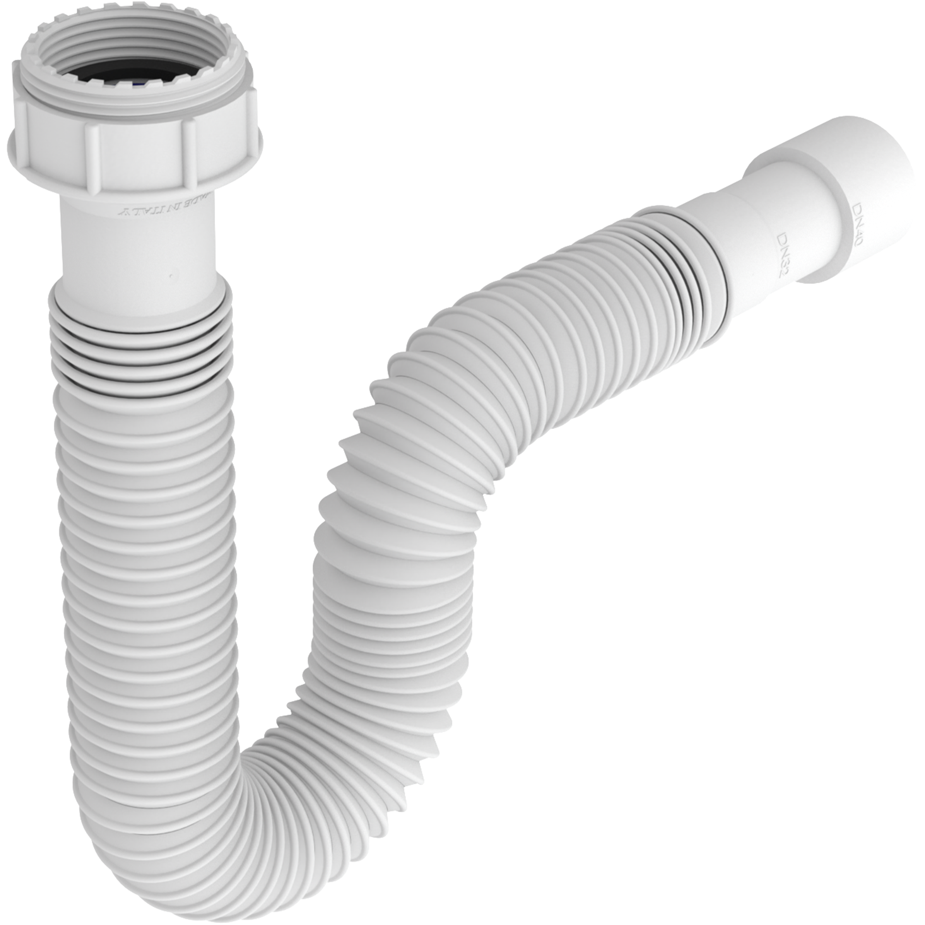 Tubo extensivel EQUATION 1.1/4+1/2 32-40mm branco - 3