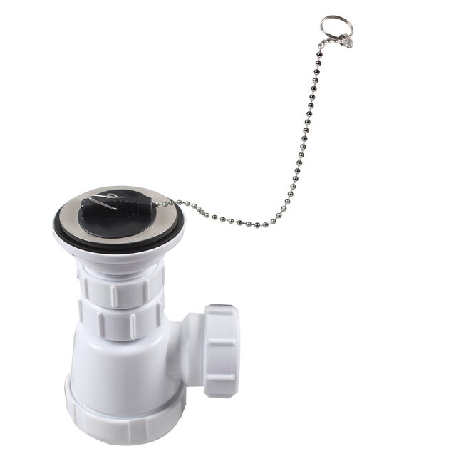 Vidage pour lavabo gain de place, Diam.62 mm, EQUATION