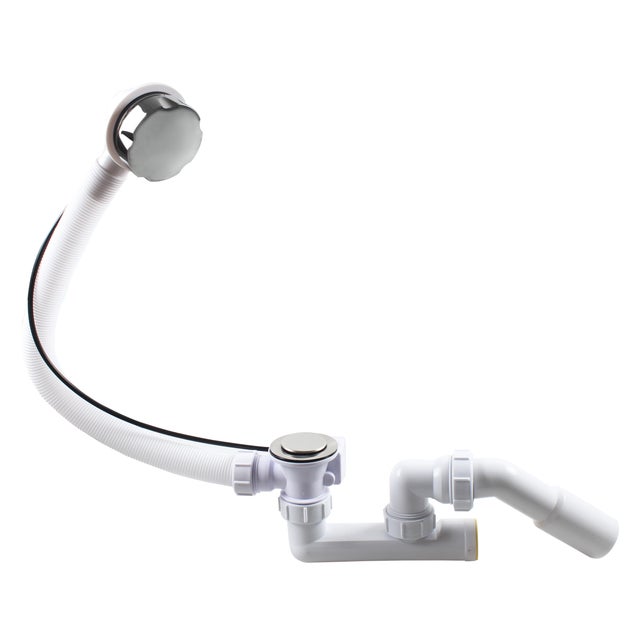 Valvula banheira EQUATION c/cabo+saida 70mm cromado