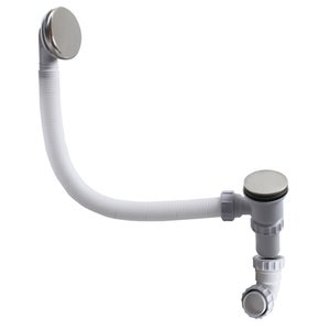 Tapón De Drenaje Para Bañera Tipo 'Tip Toe' - Cromado, 5/16" Pasador Roscado