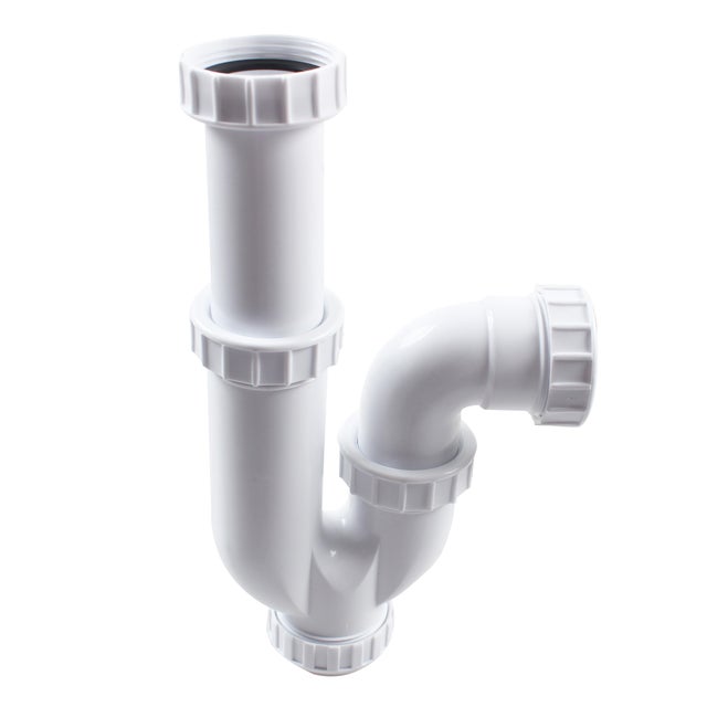 Siphon pour évier 1 cuve recyclé Diam.1