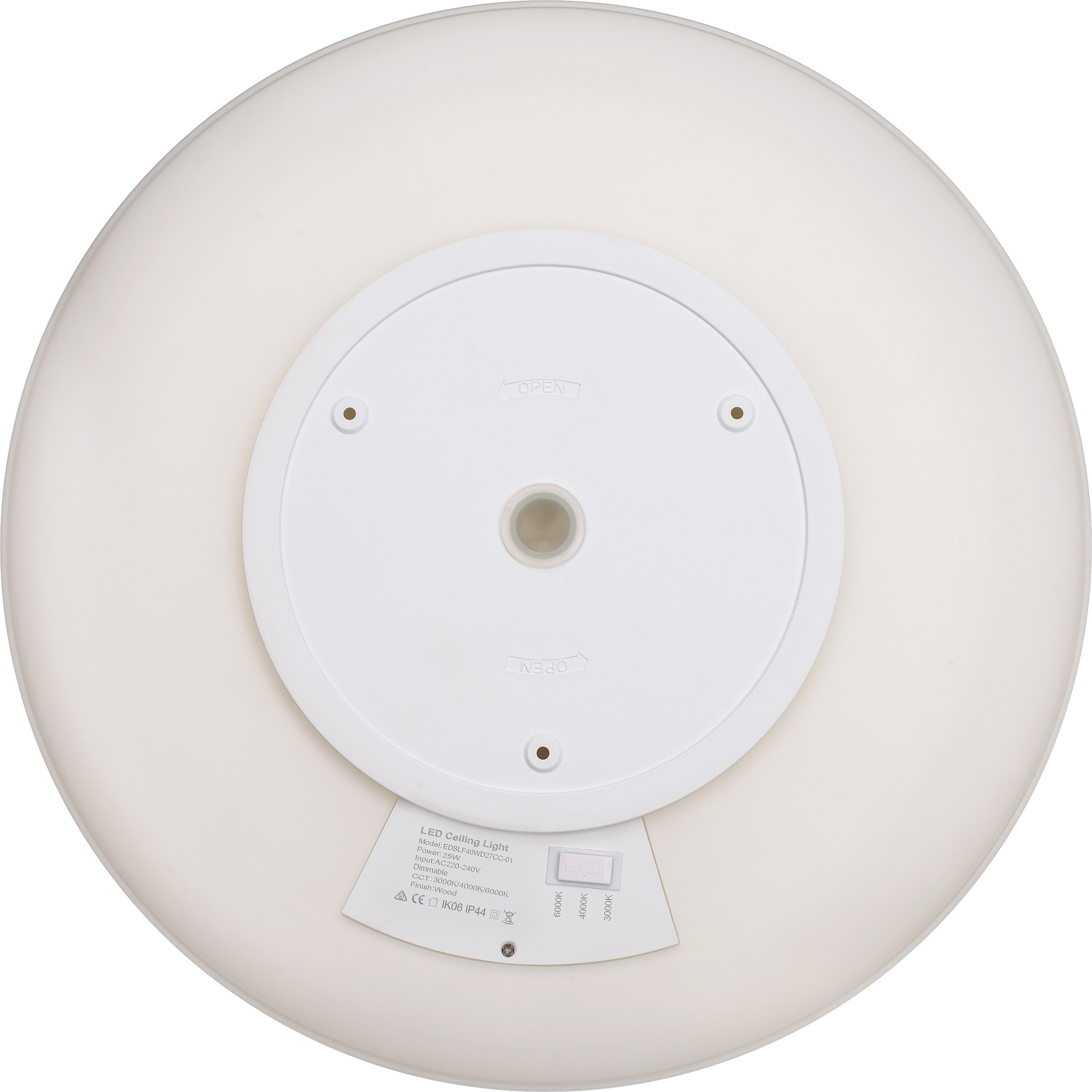 PLAFÓN LED CIRCULAR 40CM 25W 2700LM - 4