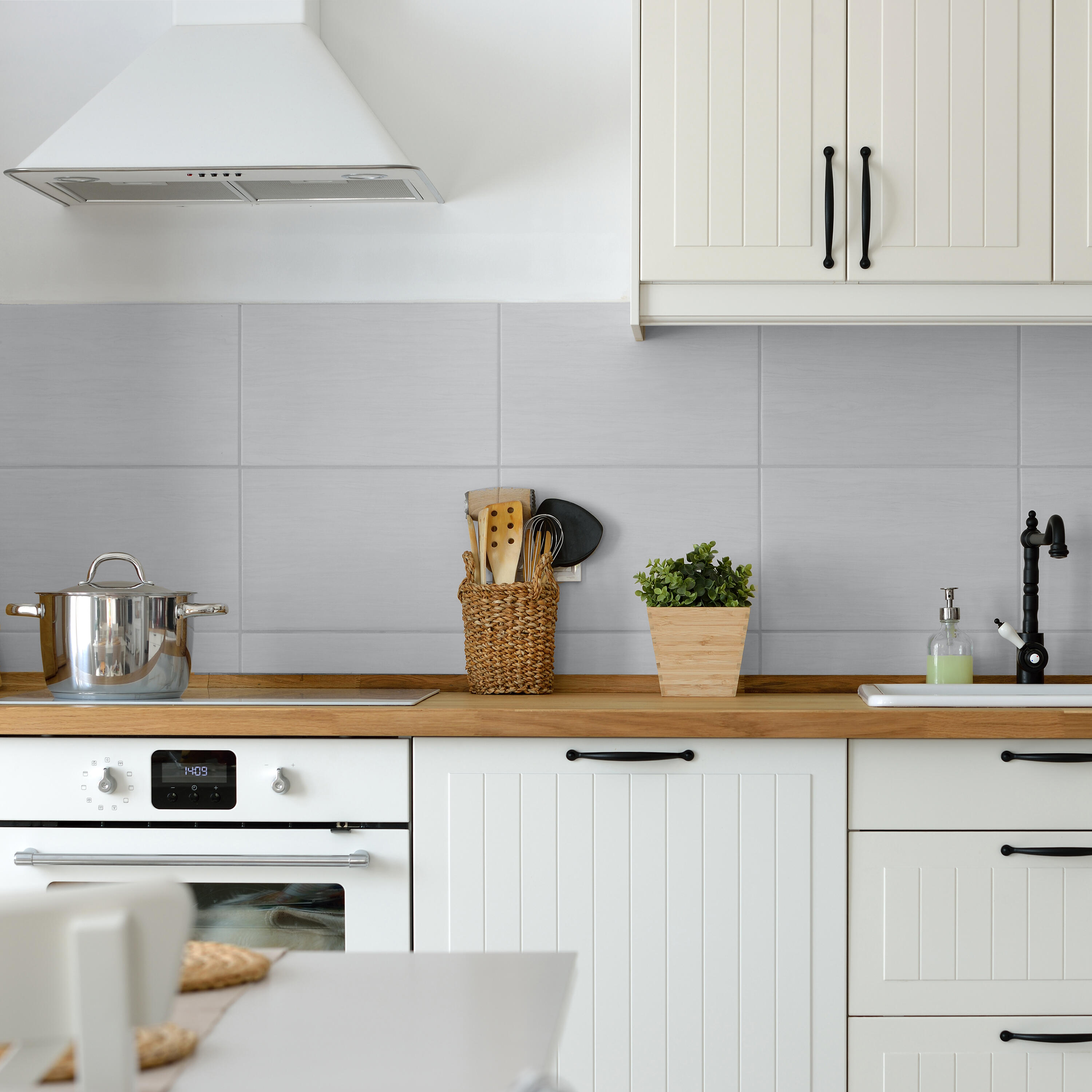 Esmalte de interior azulejo ALP TOLLENS color gris ceniza satinado 2L para azulejos de pared - 5