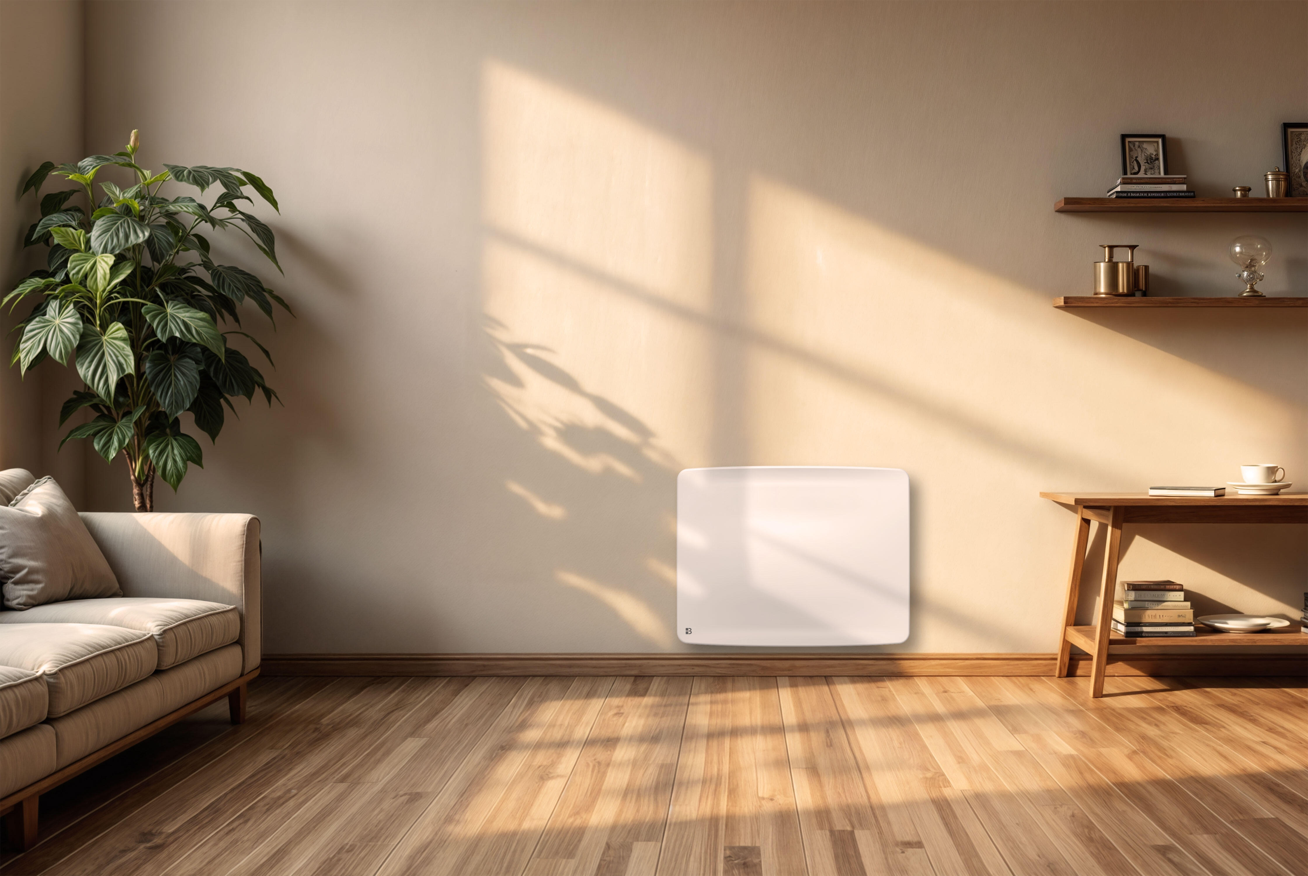 Radiateur électrique connecté à inertie sèche Lucca 1000 W BESTHERM - 5