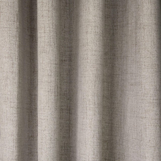 Rideau occultant phonique, Mars, beige H.260 x l.130 cm