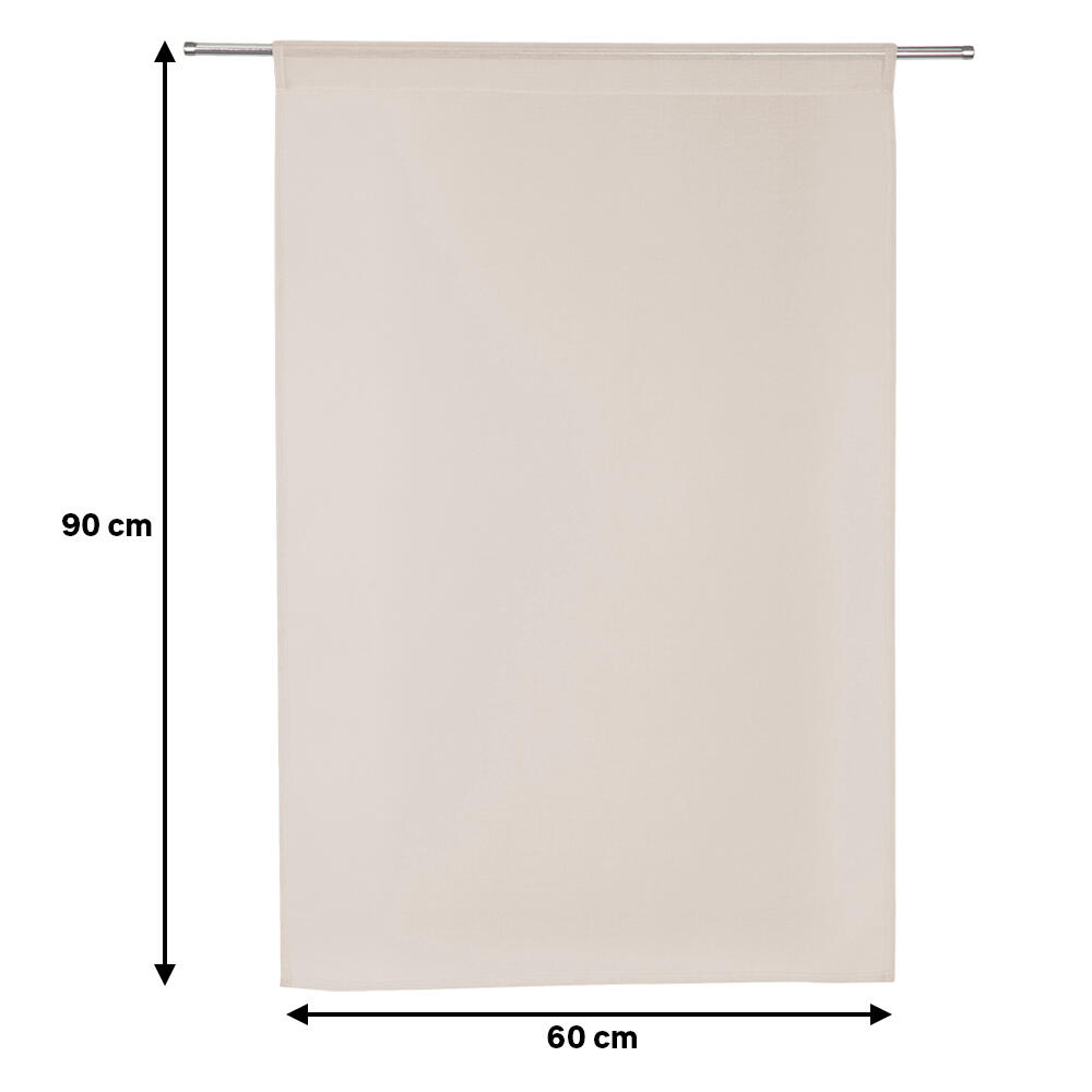 Cortinado bege 90x60 cm Leo JBY Creation - 3