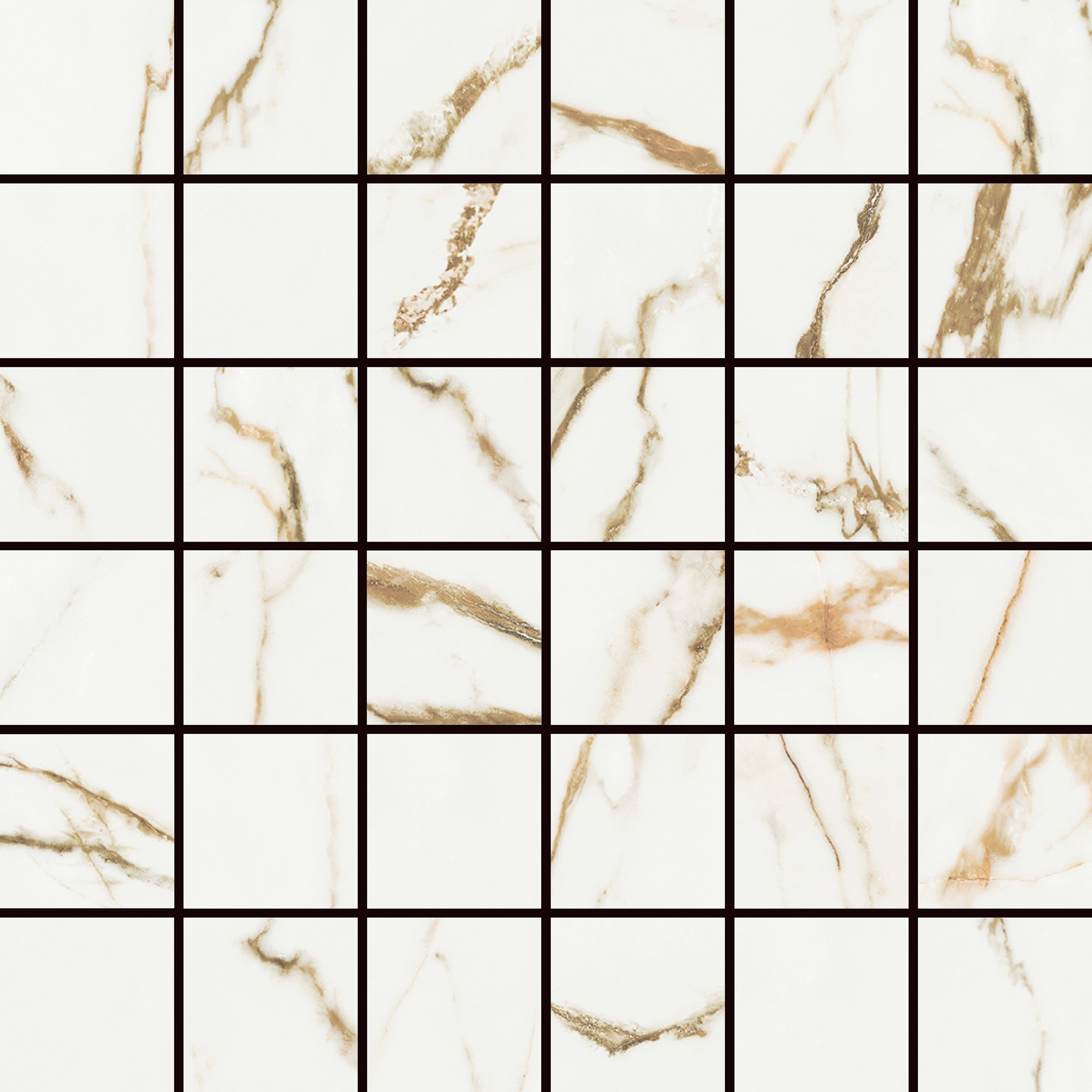 Mozaika Klaro White 29.7x29.7 cm