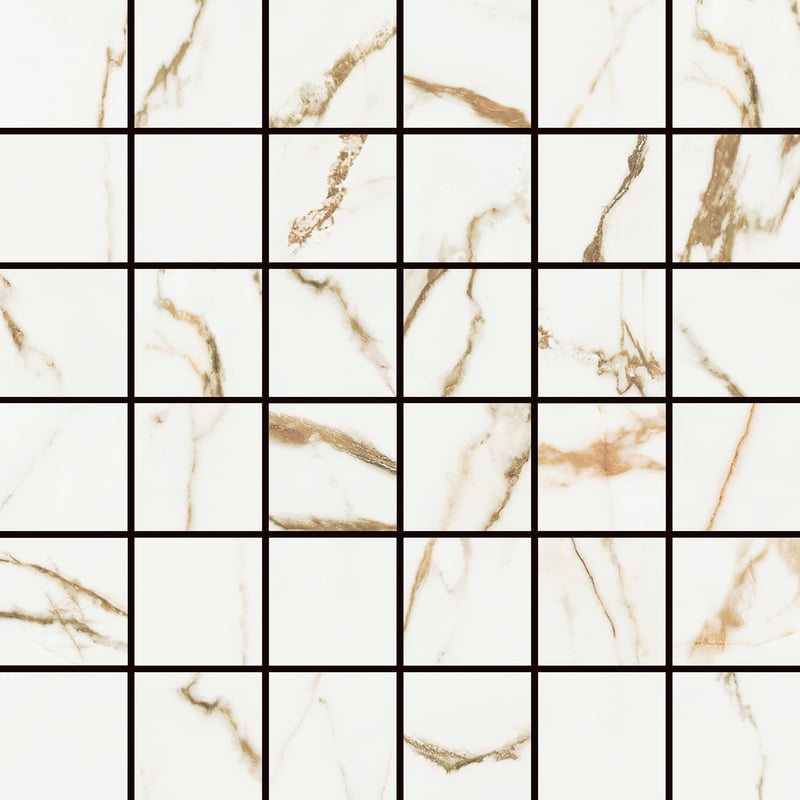 Mozaika Klaro White 29.7x29.7 cm