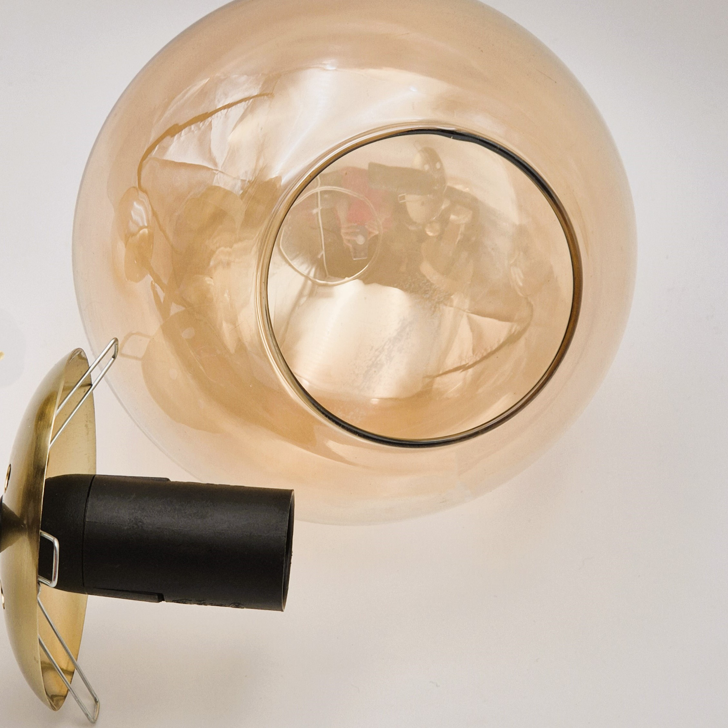 Lampa wisząca Lilou złota 4 x E14 Lamkur - 10