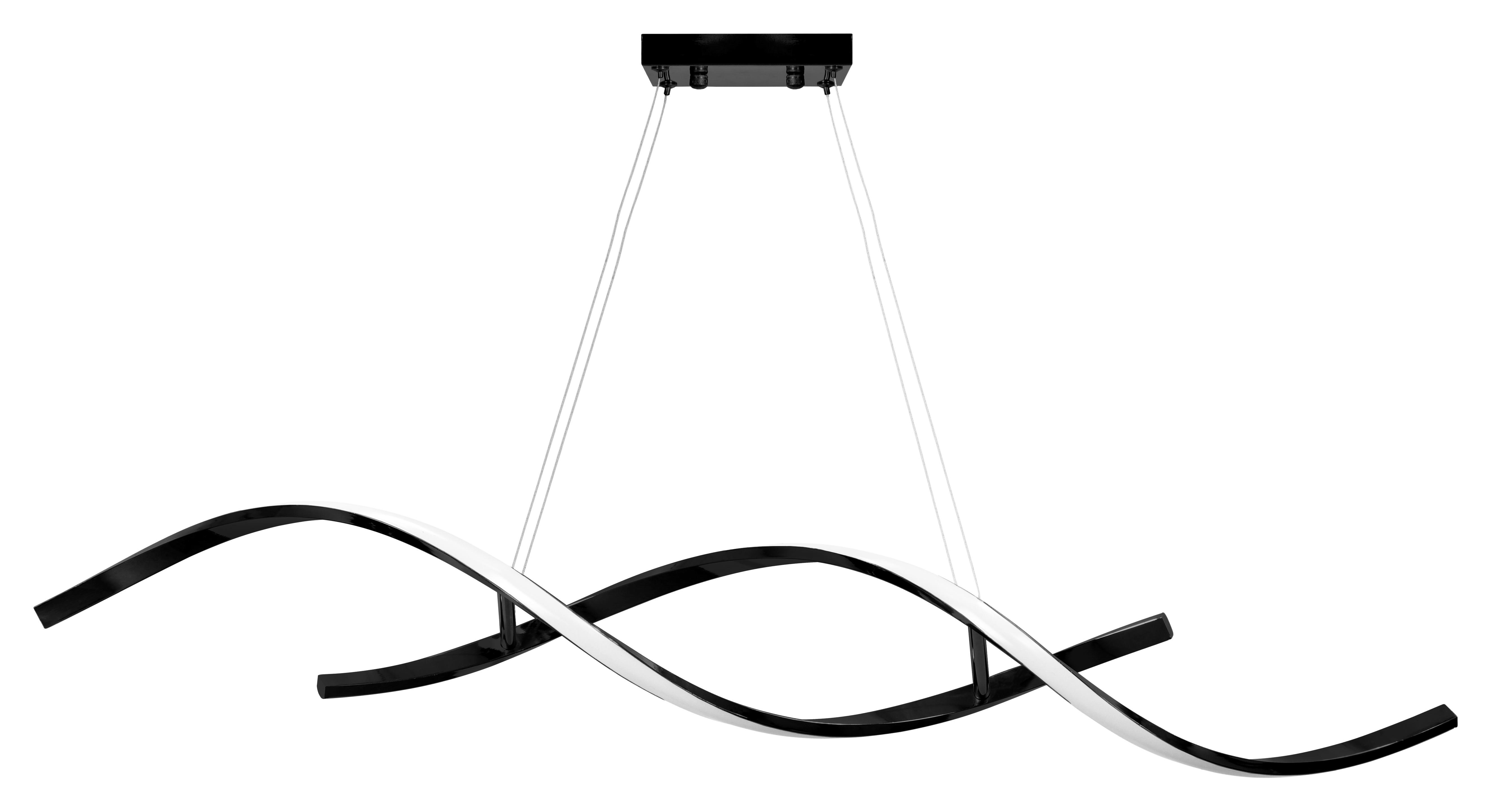 Lampa wisząca Stella 2700 LM 28W czarna ACTIVEJET