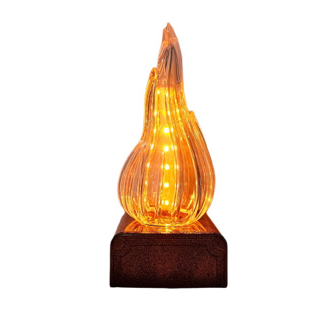Wkład LED do zniczy świeca efekt płomienia 15cm Cortina