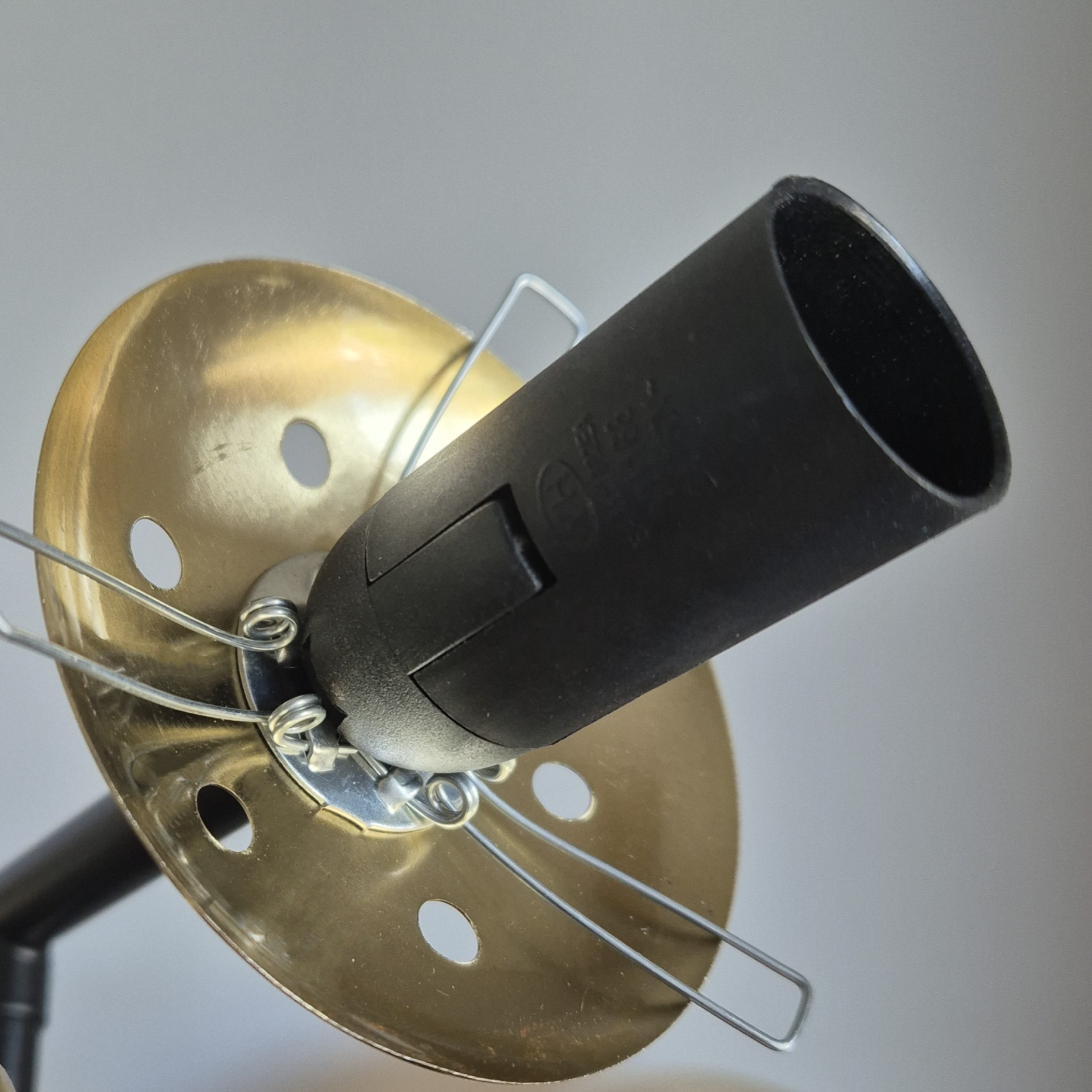 Kinkiet Rollo złoty E14 Lamkur - 8