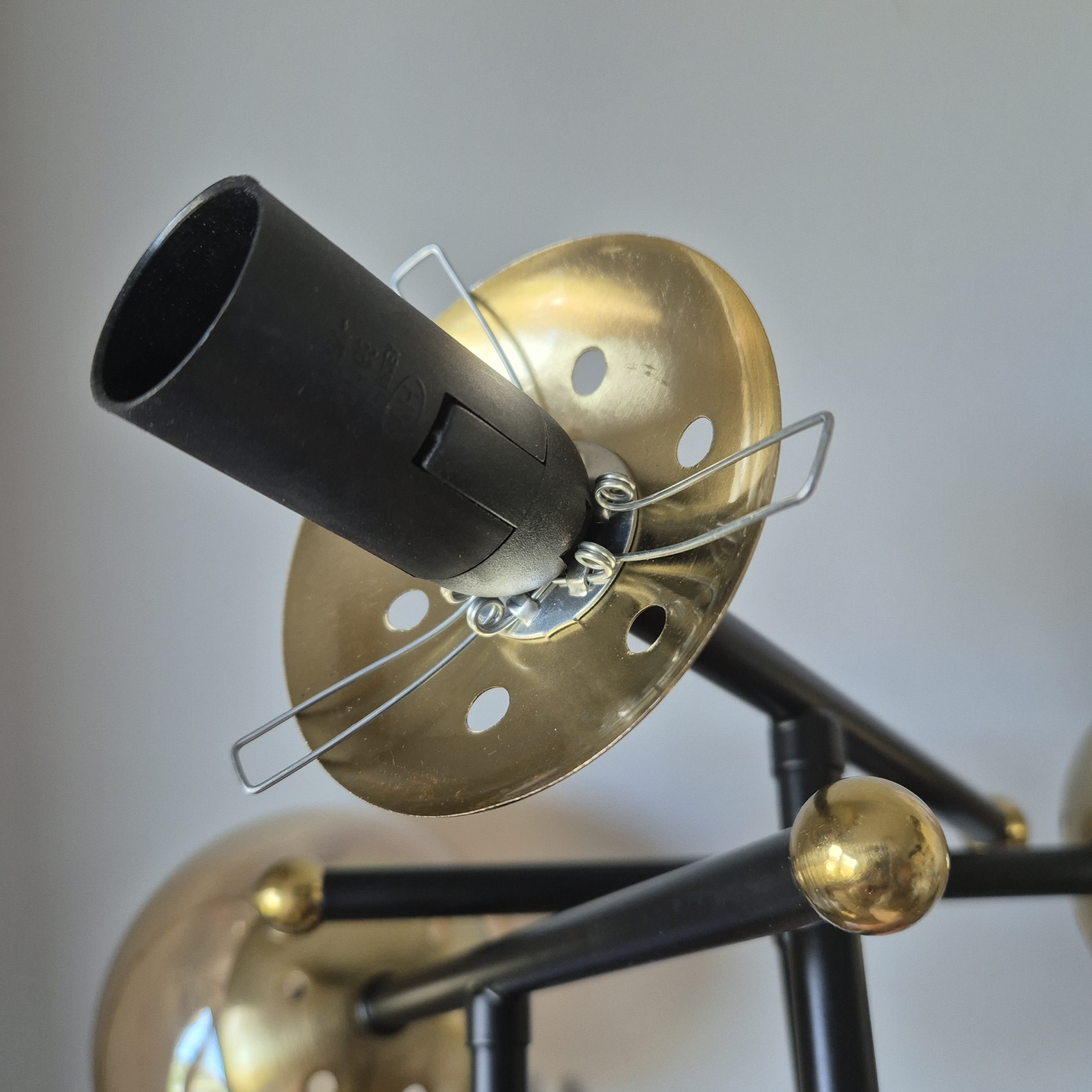 Lampa sufitowa Malena czarna 6 x E14 Lamkur - 8