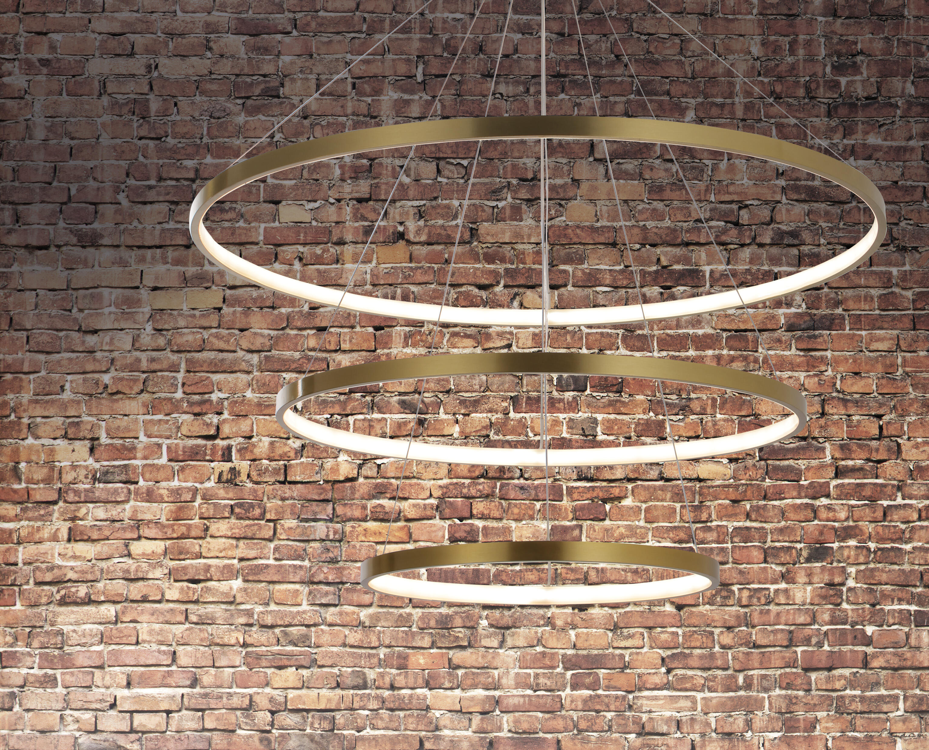 Lampa wisząca Lea złota 7200 lm LED Sanico - 3