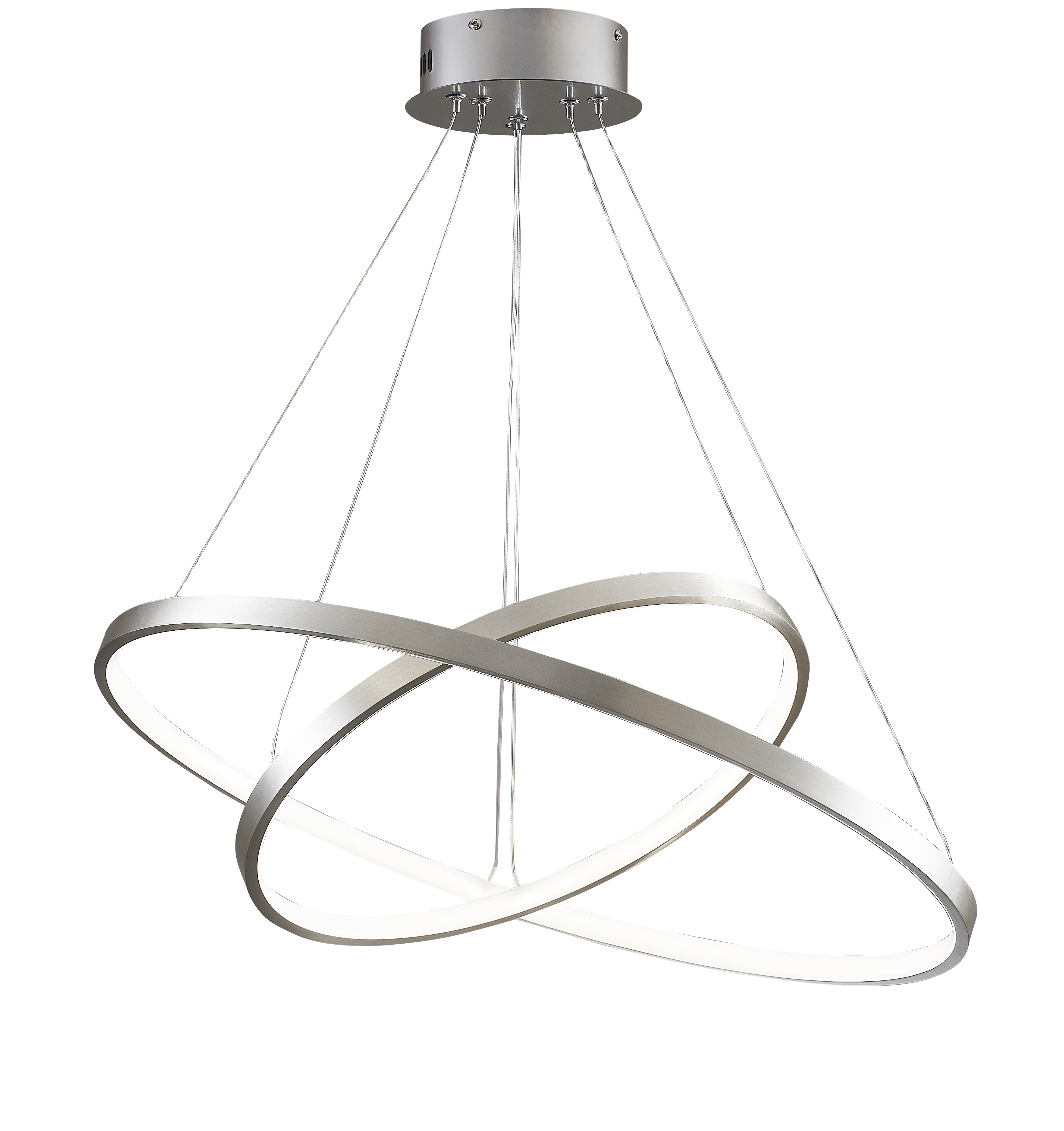 Lampa wisząca Lea chrom 3600 lm LED Sanico - 9