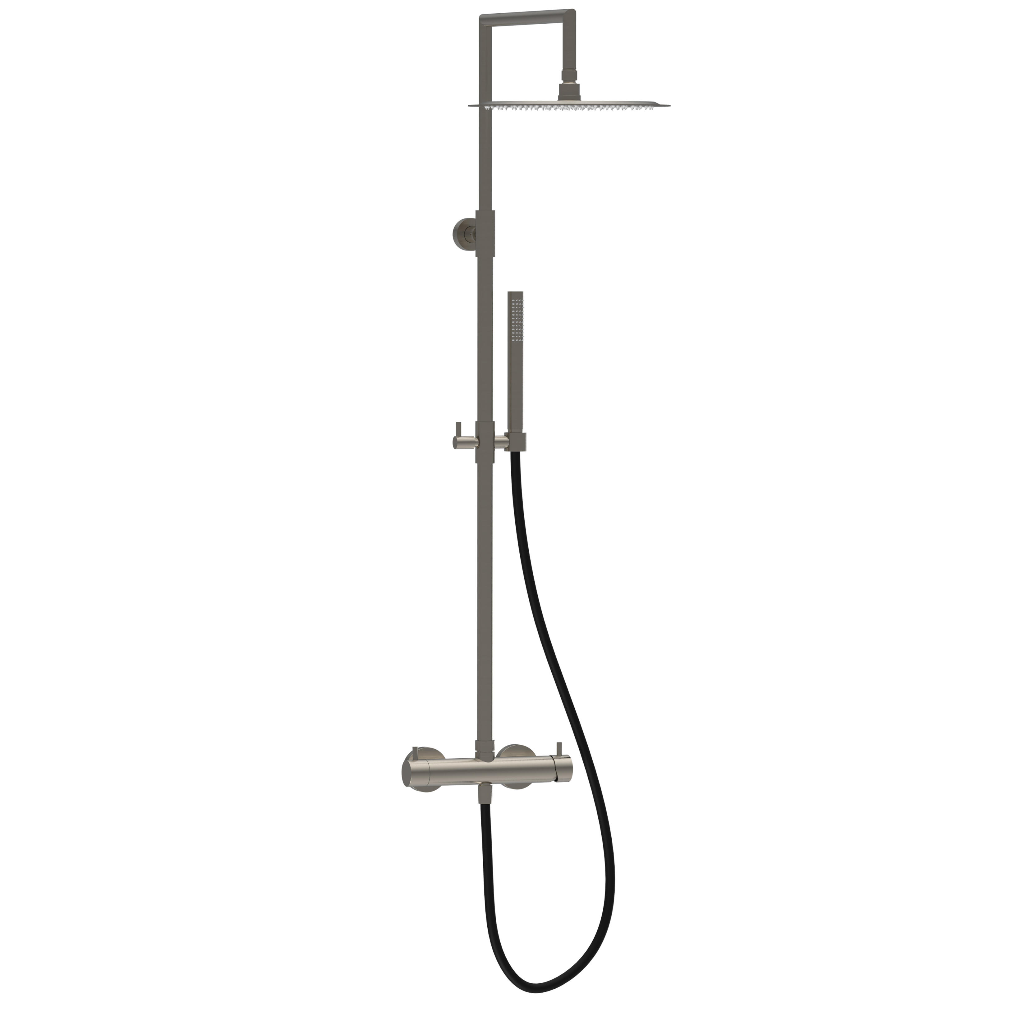 Conjunto ducha termostática inox 316l