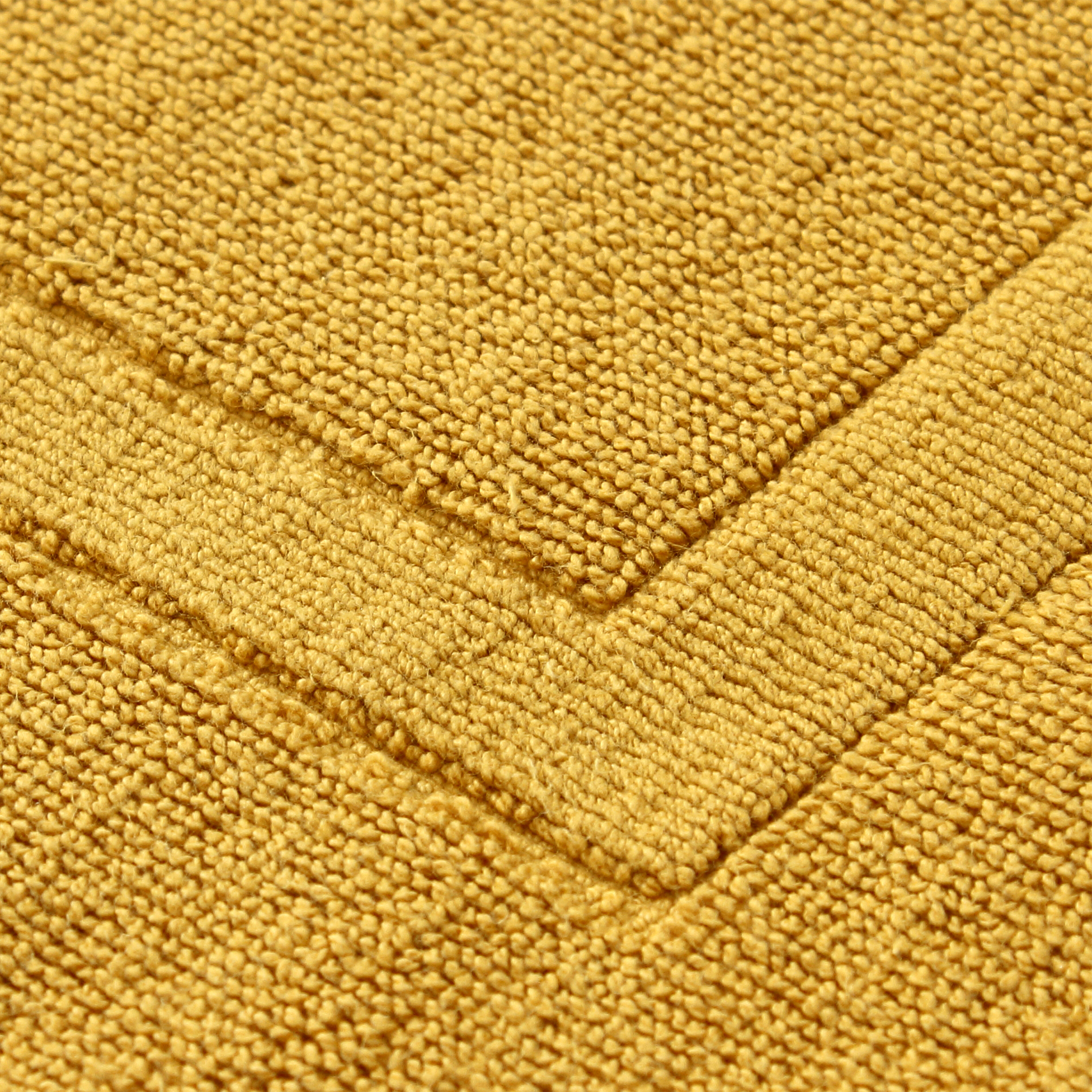 Alfombra de baño rectangular Terry 50x80 cm amarillo - 2