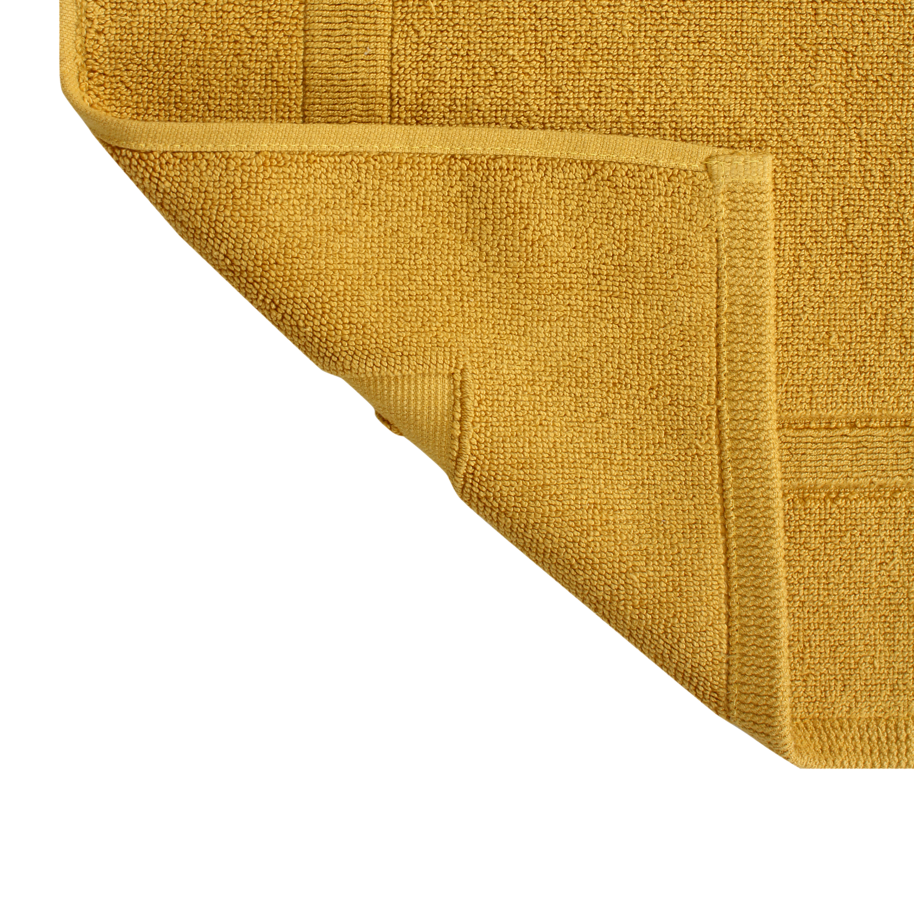 Alfombra de baño rectangular Terry 50x80 cm amarillo - 3