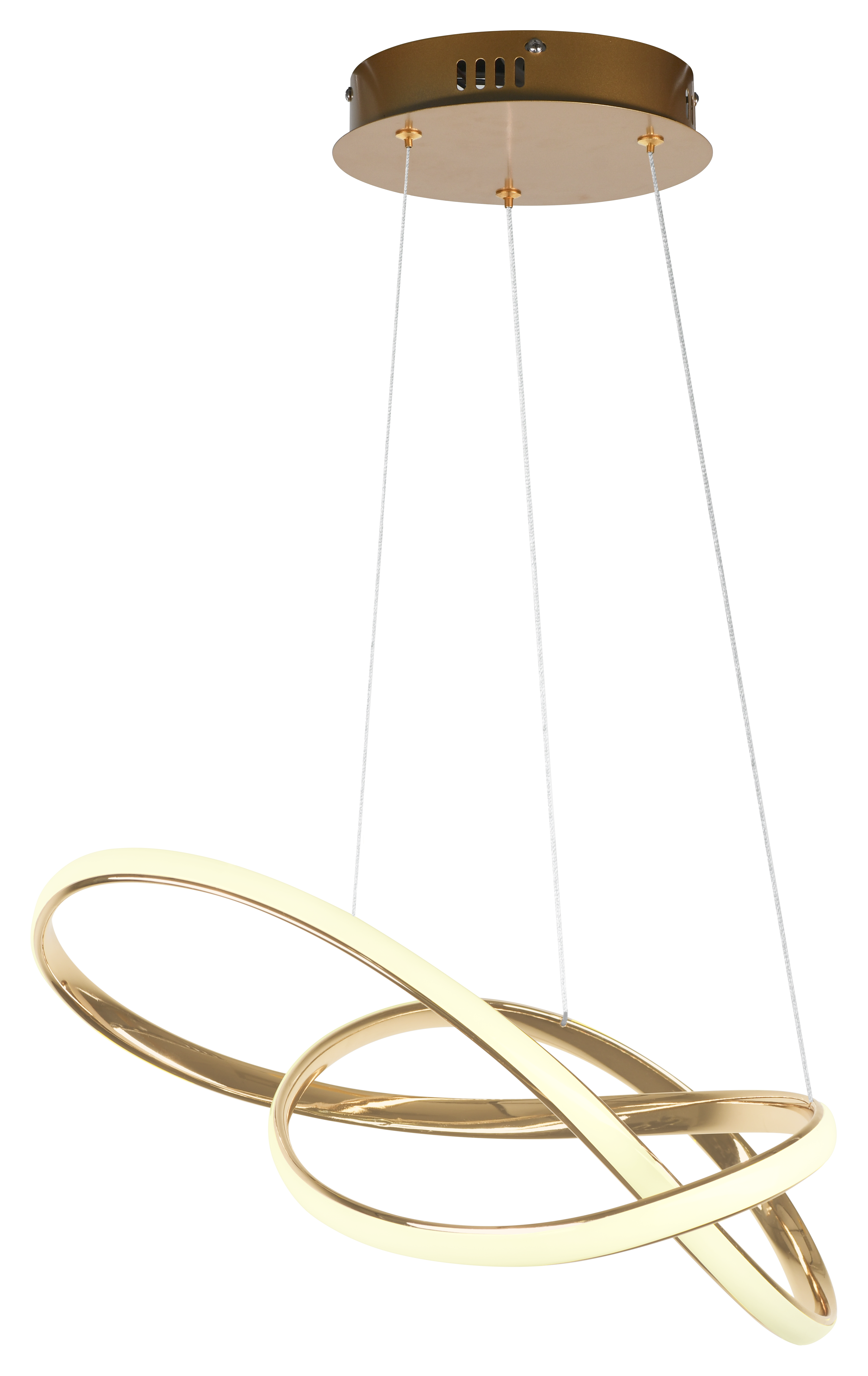 Lampa wisząca Megan 4000 LM 35W złota ACTIVEJET - 9