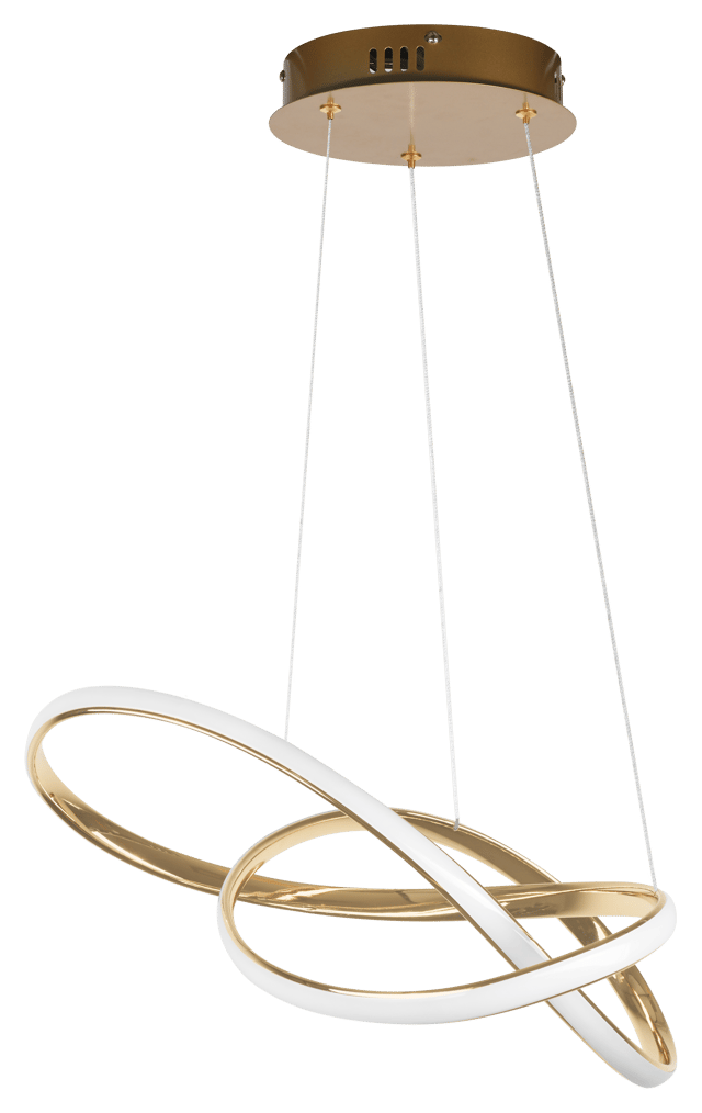 Lampa wisząca Megan 4000 LM 35W złota ACTIVEJET