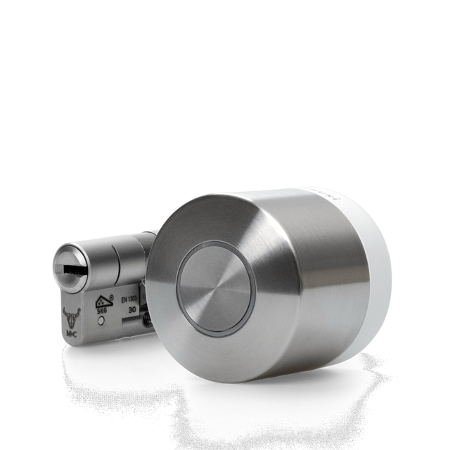 Cerradura inteligente NUKI Smart Lock Ultra con bombín de máxima seguridad, WiFi & Matter