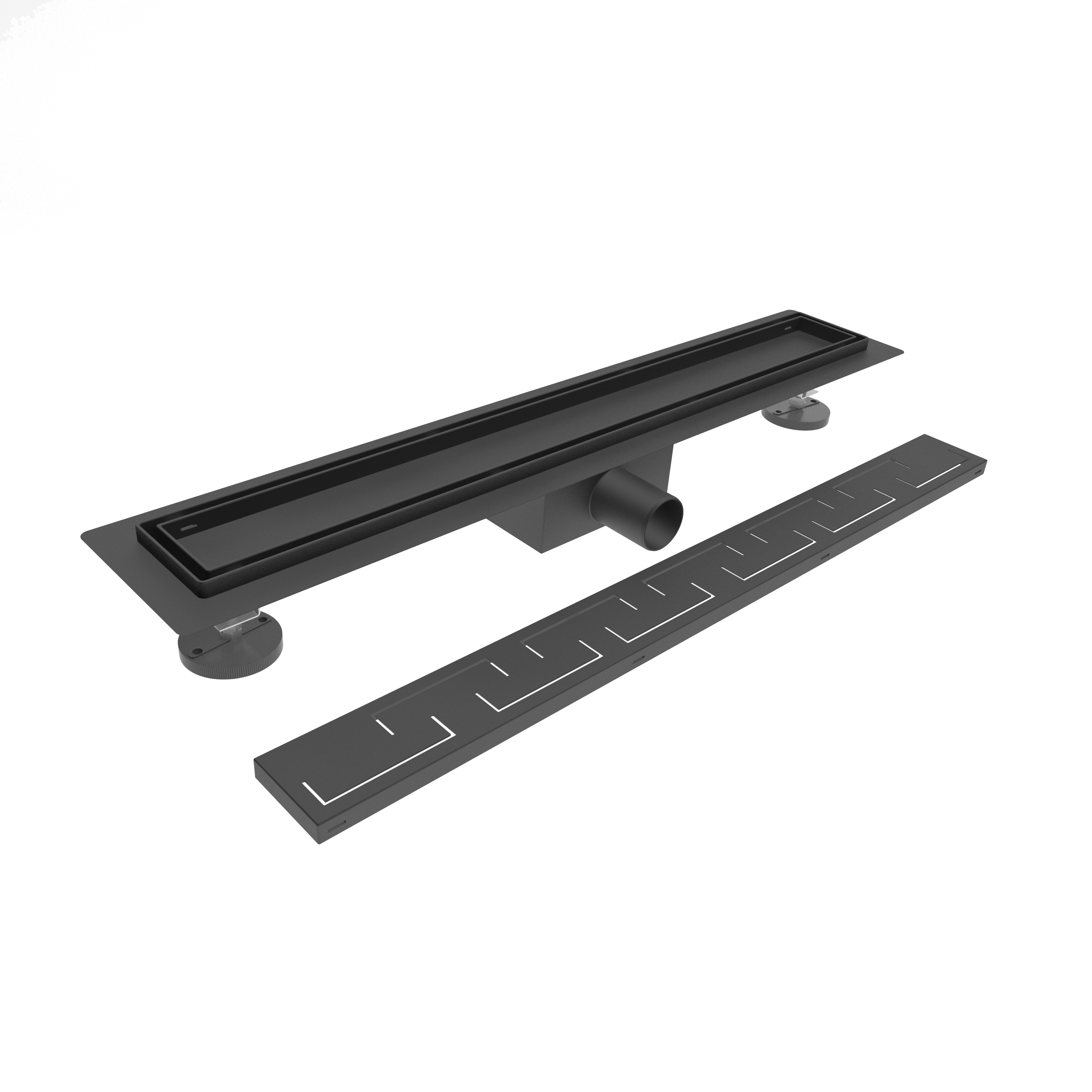 Odpływ liniowy prysznicowy Best Drain Plus 800 mm czarny Durasan - 3