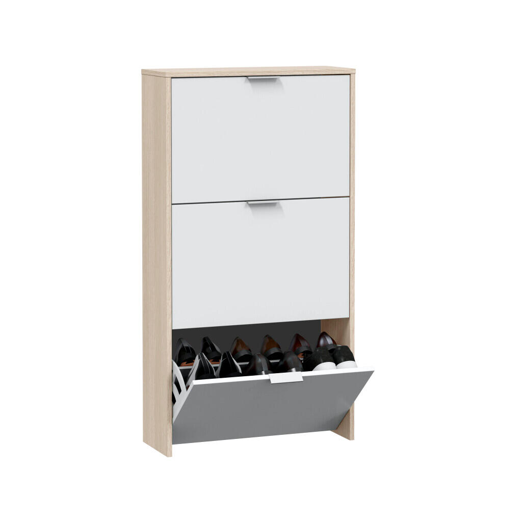 Zapatero Caprizzio con compartimentos para 18 pares en melamina