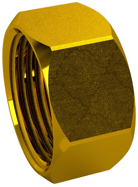 TUERCA CONEXIÓN SIN PRECINTO 21.8  - 1