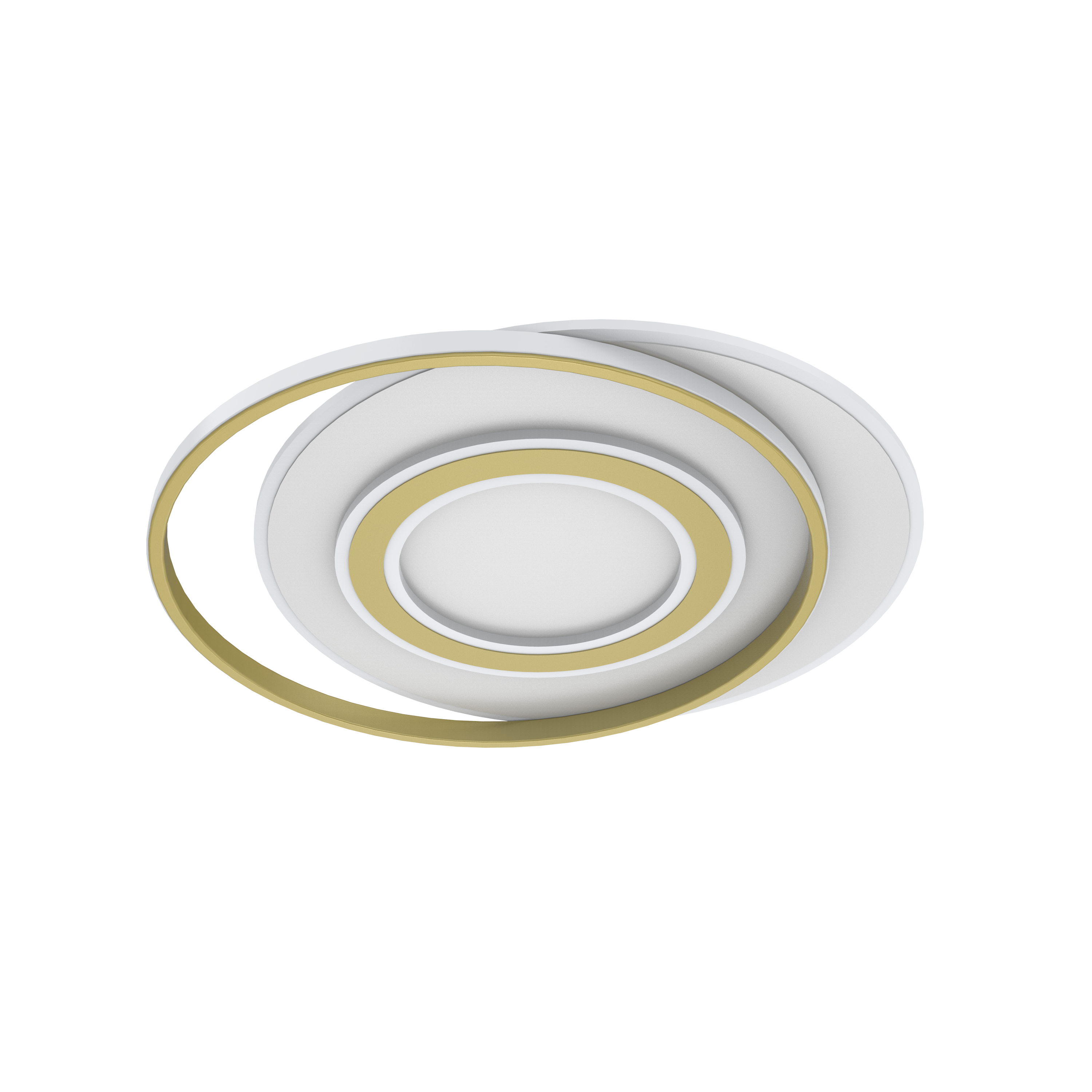 Plafon Emingo złoty 13500 lm 49.5 x 55.5 cm LED Inspire