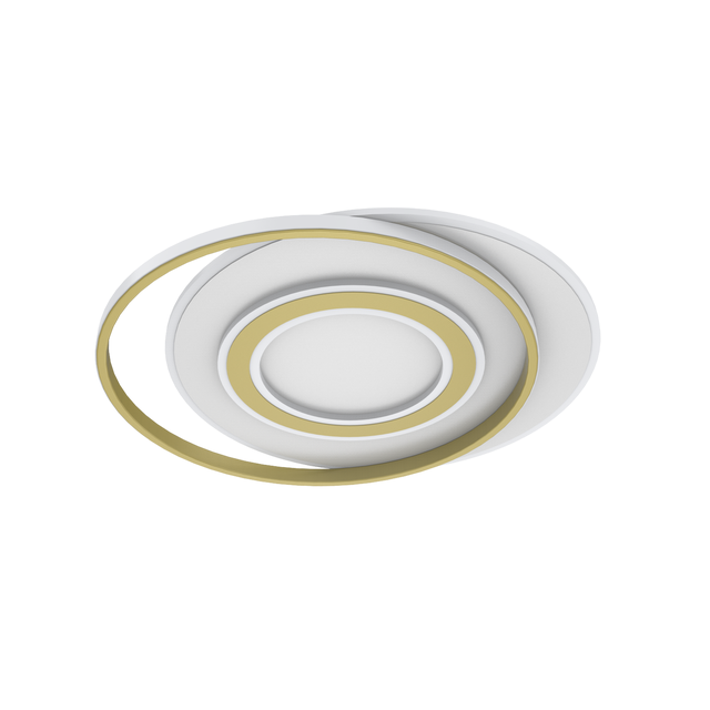 Plafon Emingo złoty 13500 lm 49.5 x 55.5 cm LED Inspire