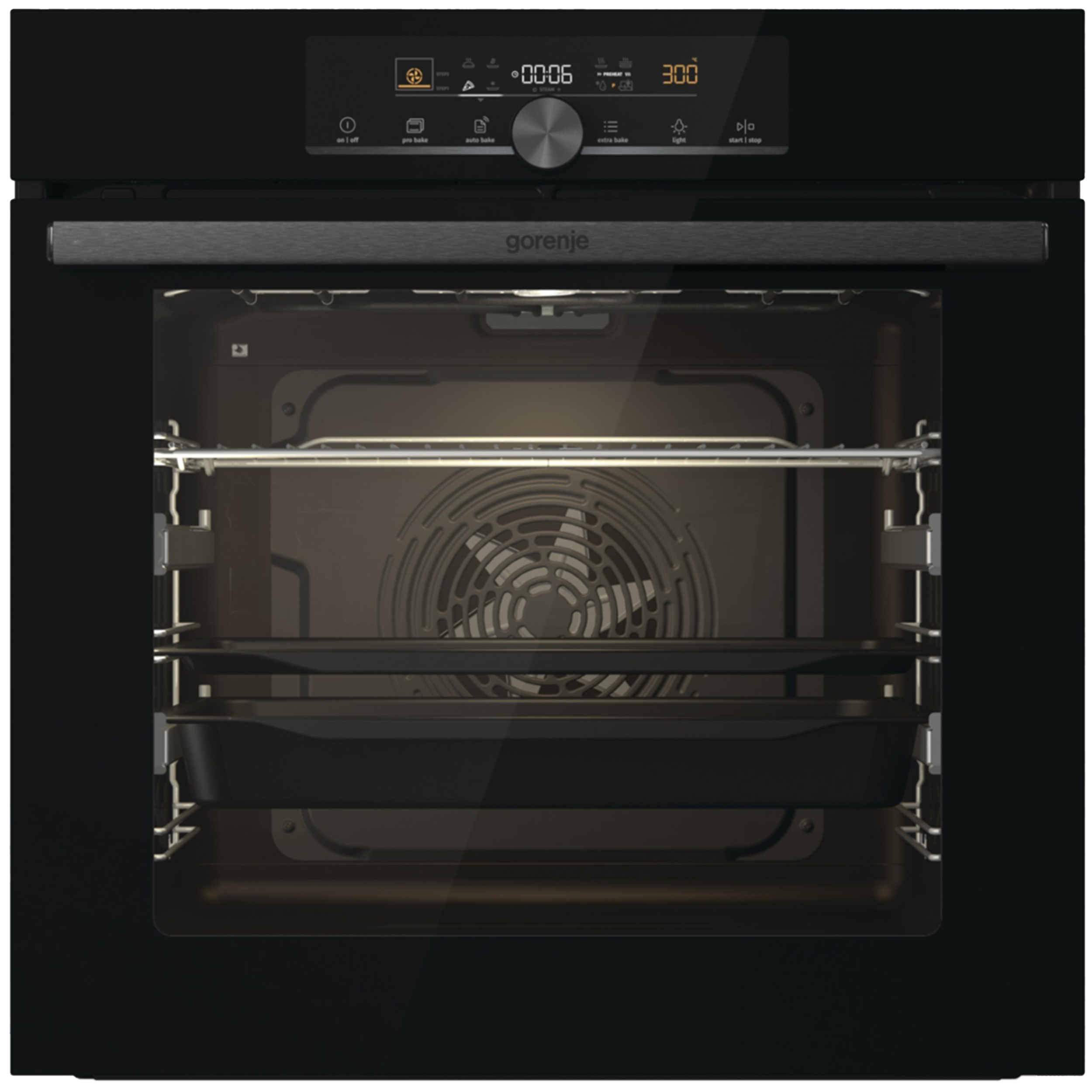 Piekarnik do zabudowy BOS6747A01BG czarny Gorenje