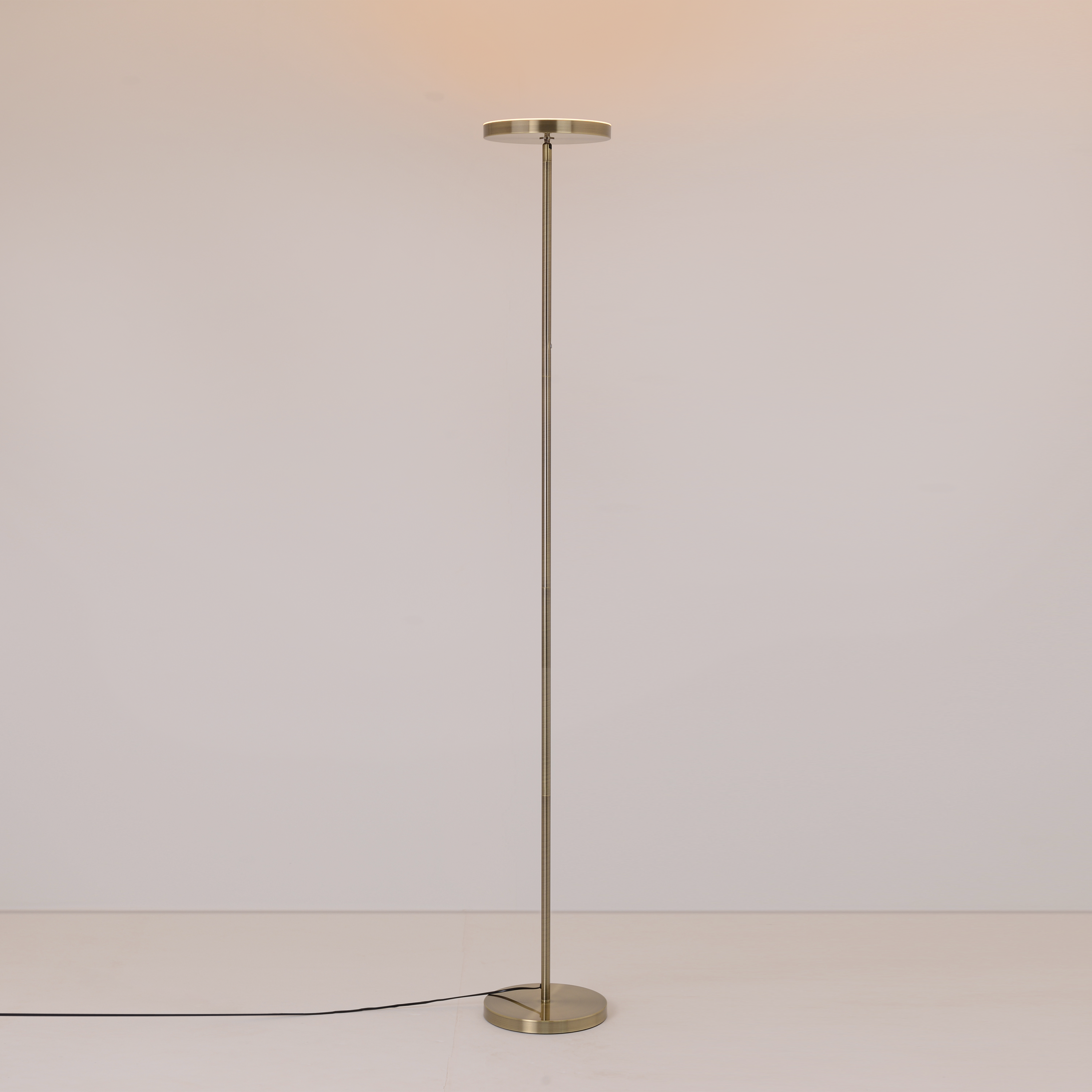 Lampadaire LED Osana avec variateur, acier, doré, H.180 cm INSPIRE - 12