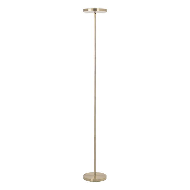 Lampadaire LED Osana avec variateur, acier, doré, H.180 cm INSPIRE