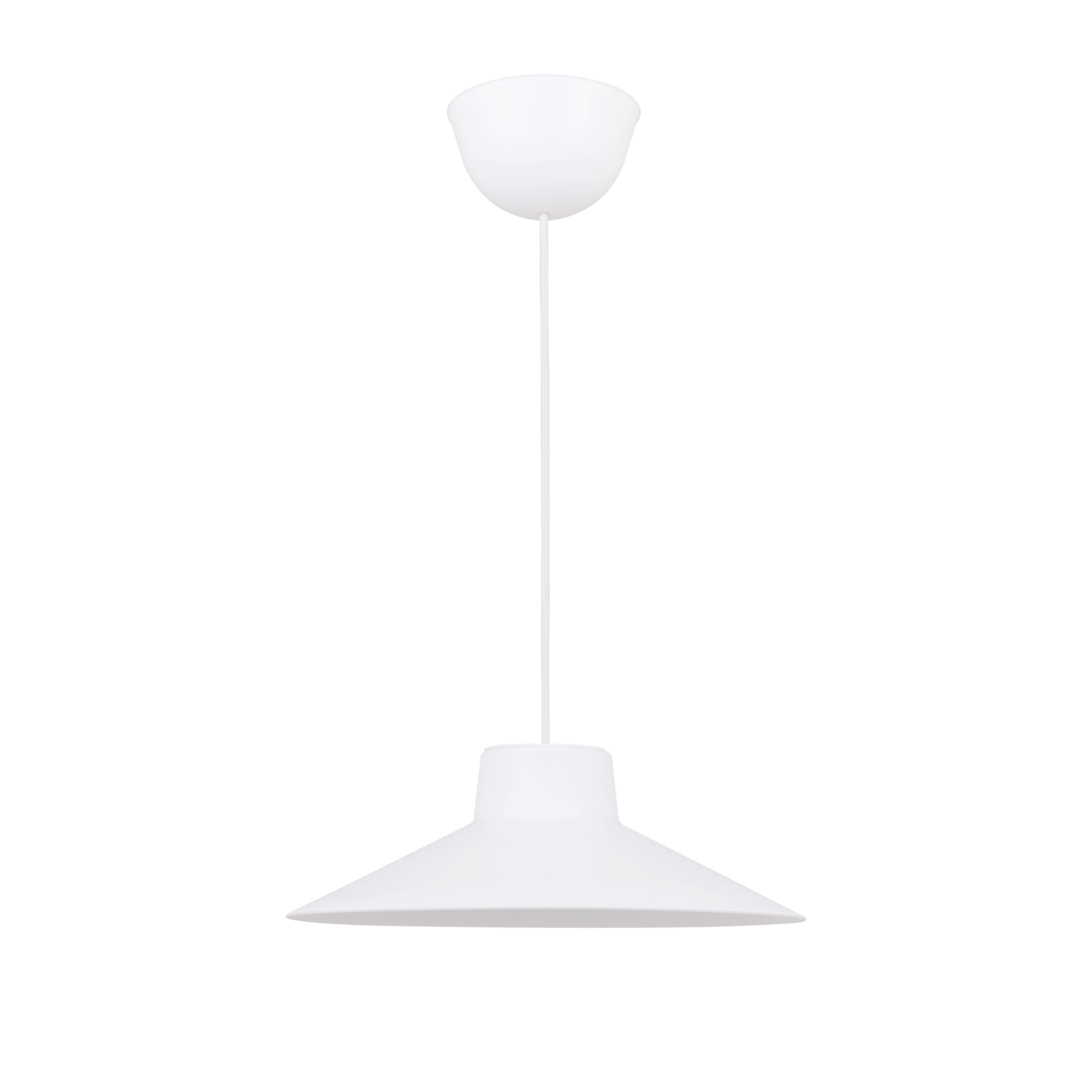 Suspension Lubica polypropylène, blanc, Diam.32 cm INSPIRE, E27 - 5